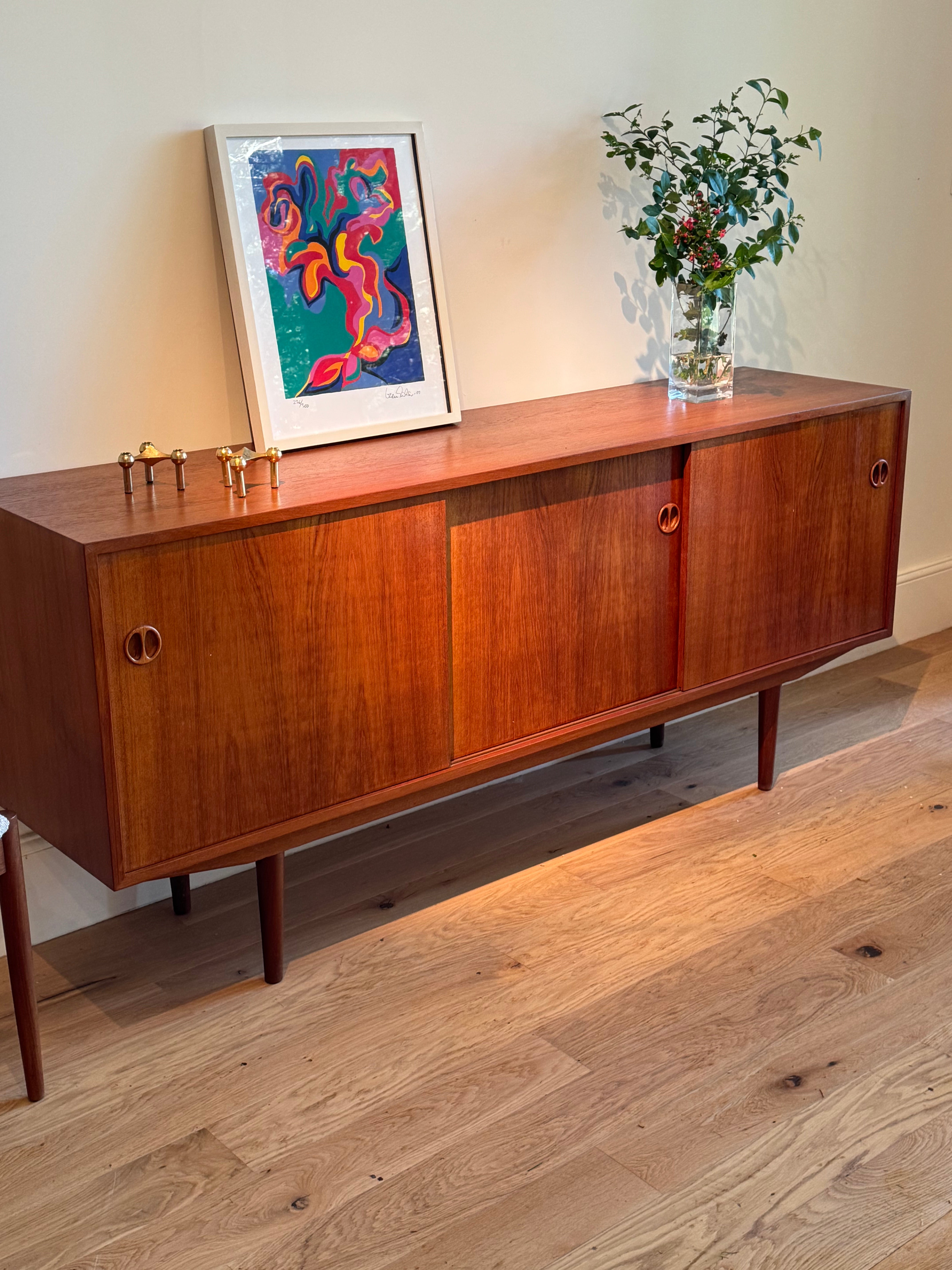 Enfilade scandinave vintage en teck "Astrid"