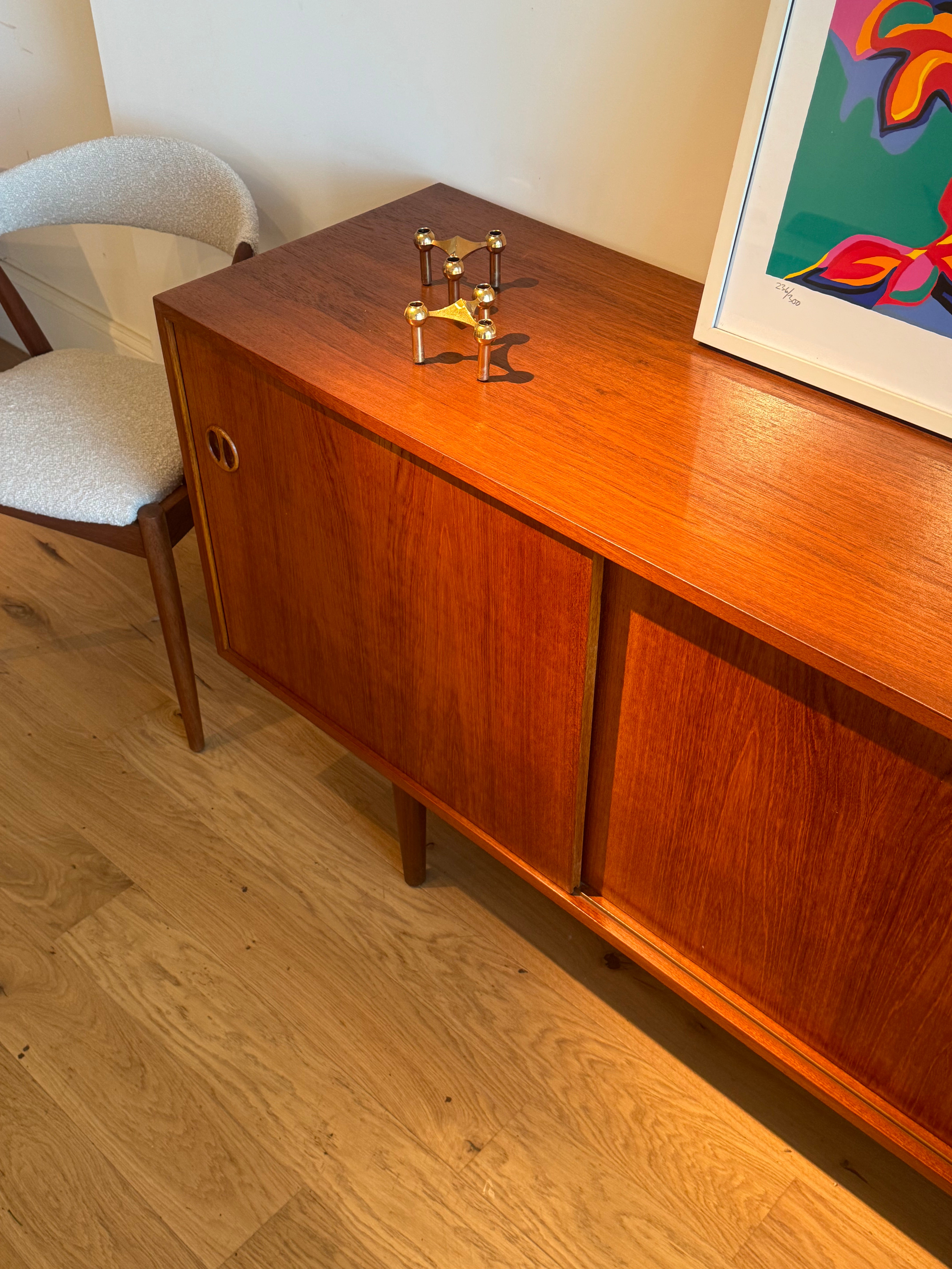 Enfilade scandinave vintage en teck "Astrid"