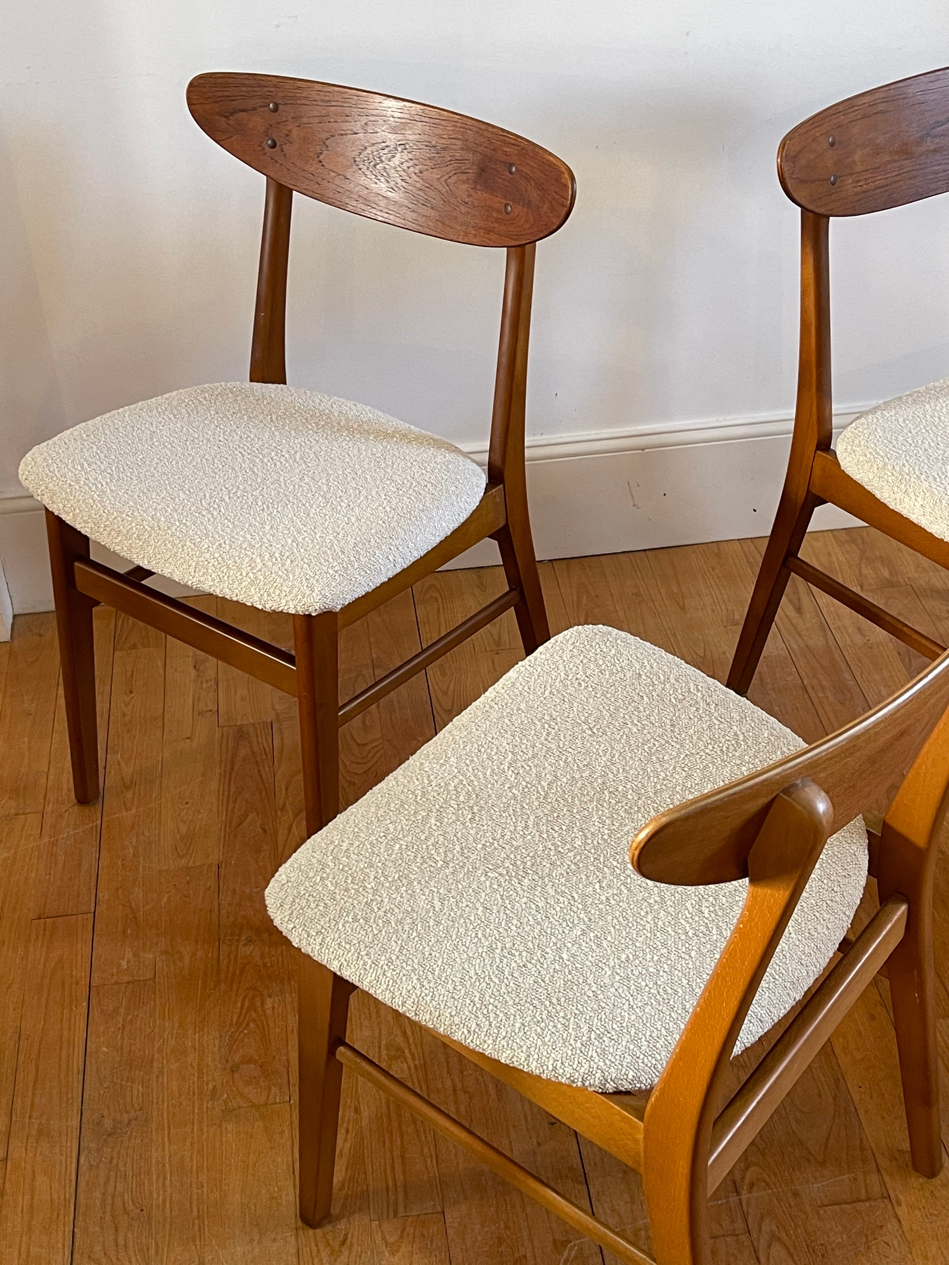 Précommande | Chaises scandinaves vintage Farstrup 210 "Alma" personnalisables