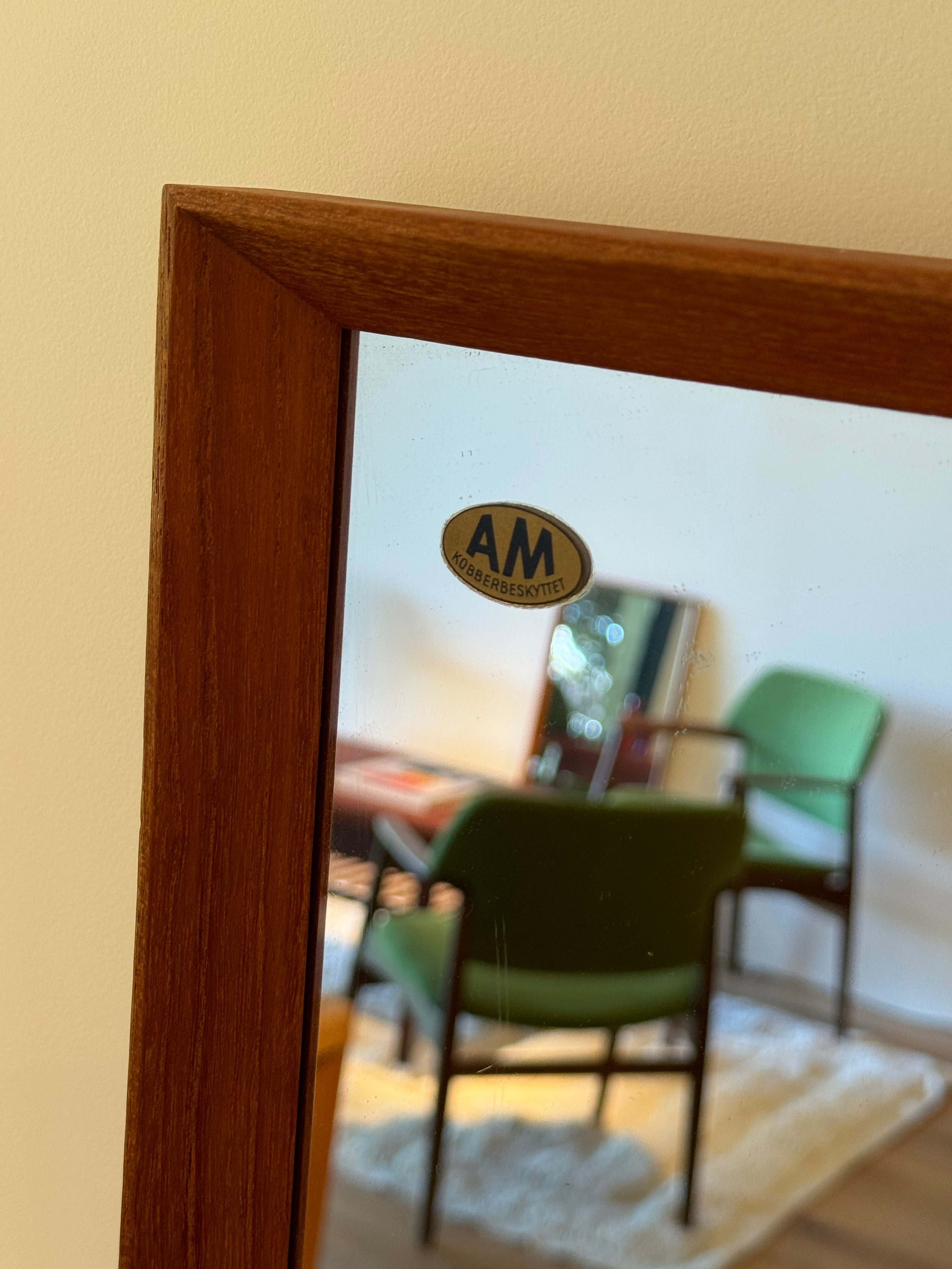 Miroir scandinave vintage "Ole"