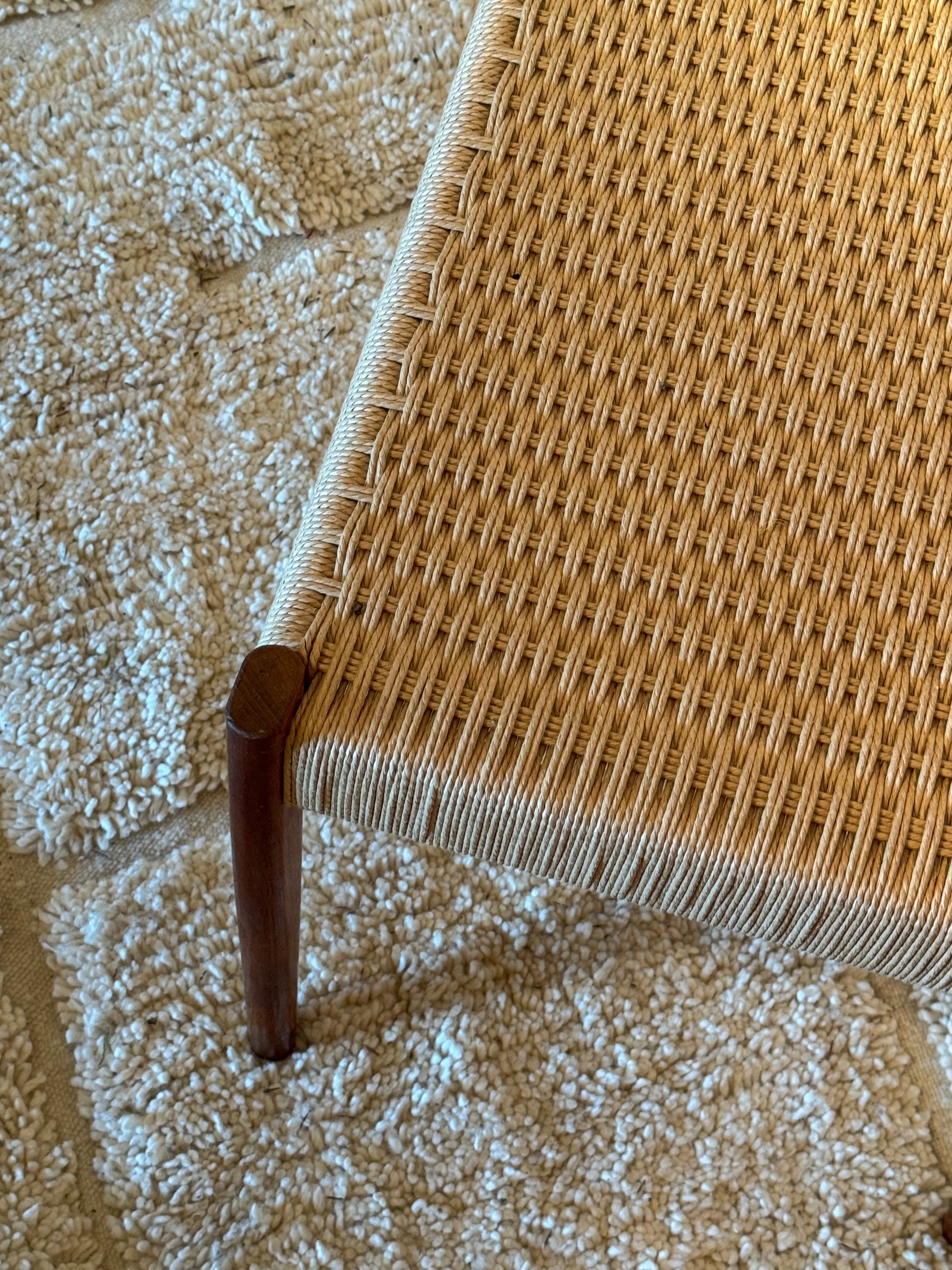 Banc d'entrée scandinave vintage "Aksel"