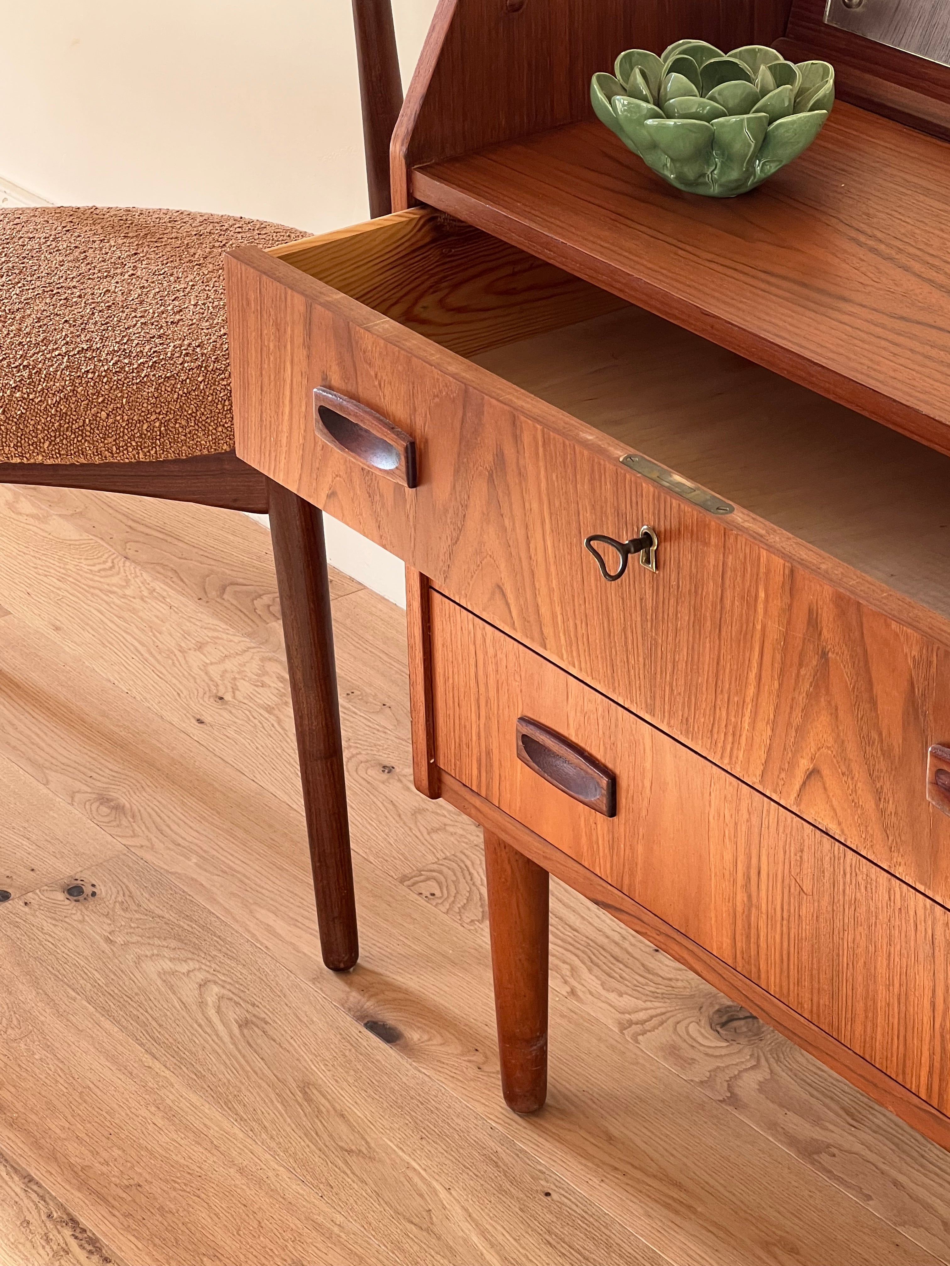 Coiffeuse scandinave vintage « Mathilde»