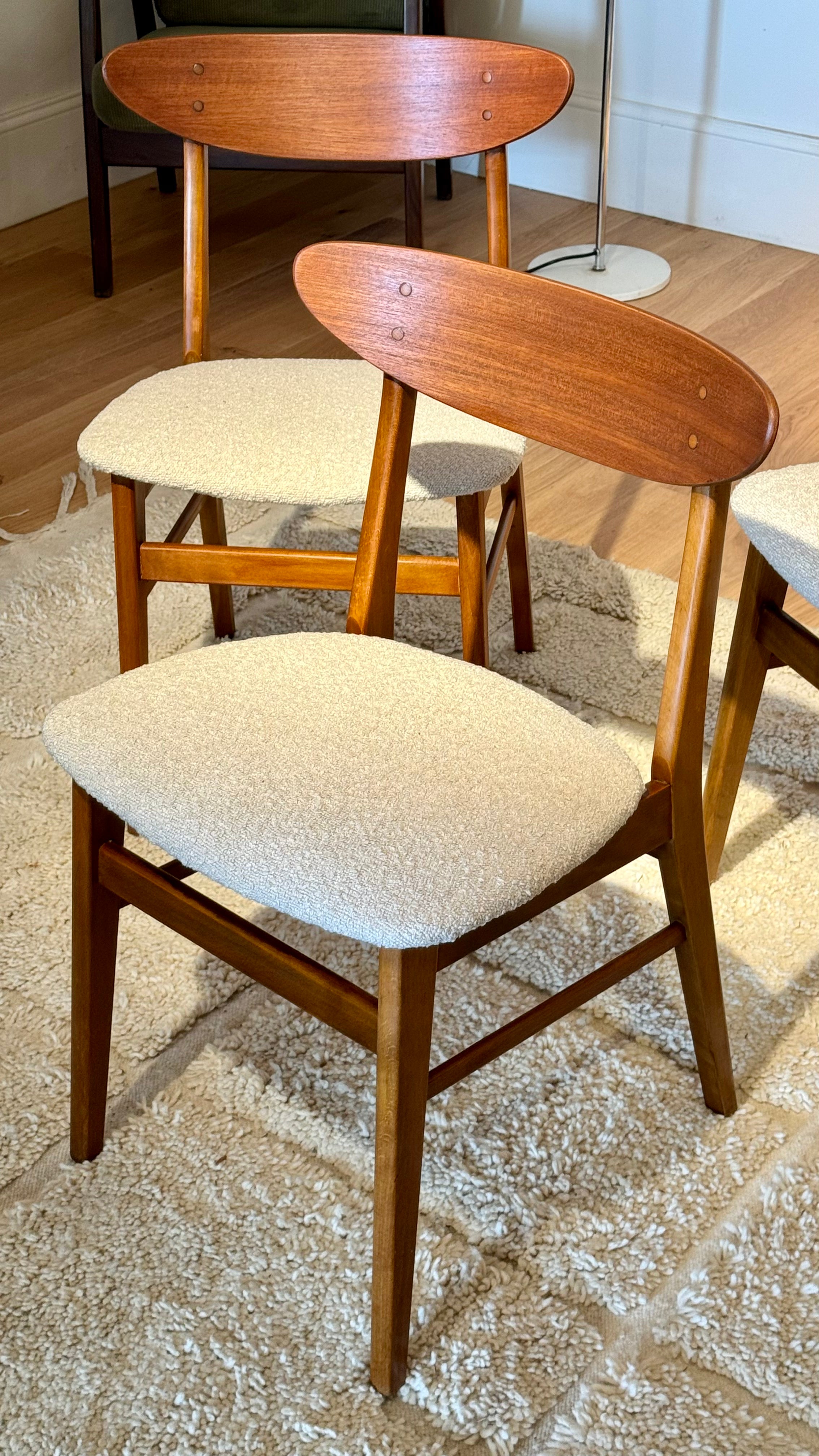 chaise scandinave vintage Farstrup 210 "Alma"