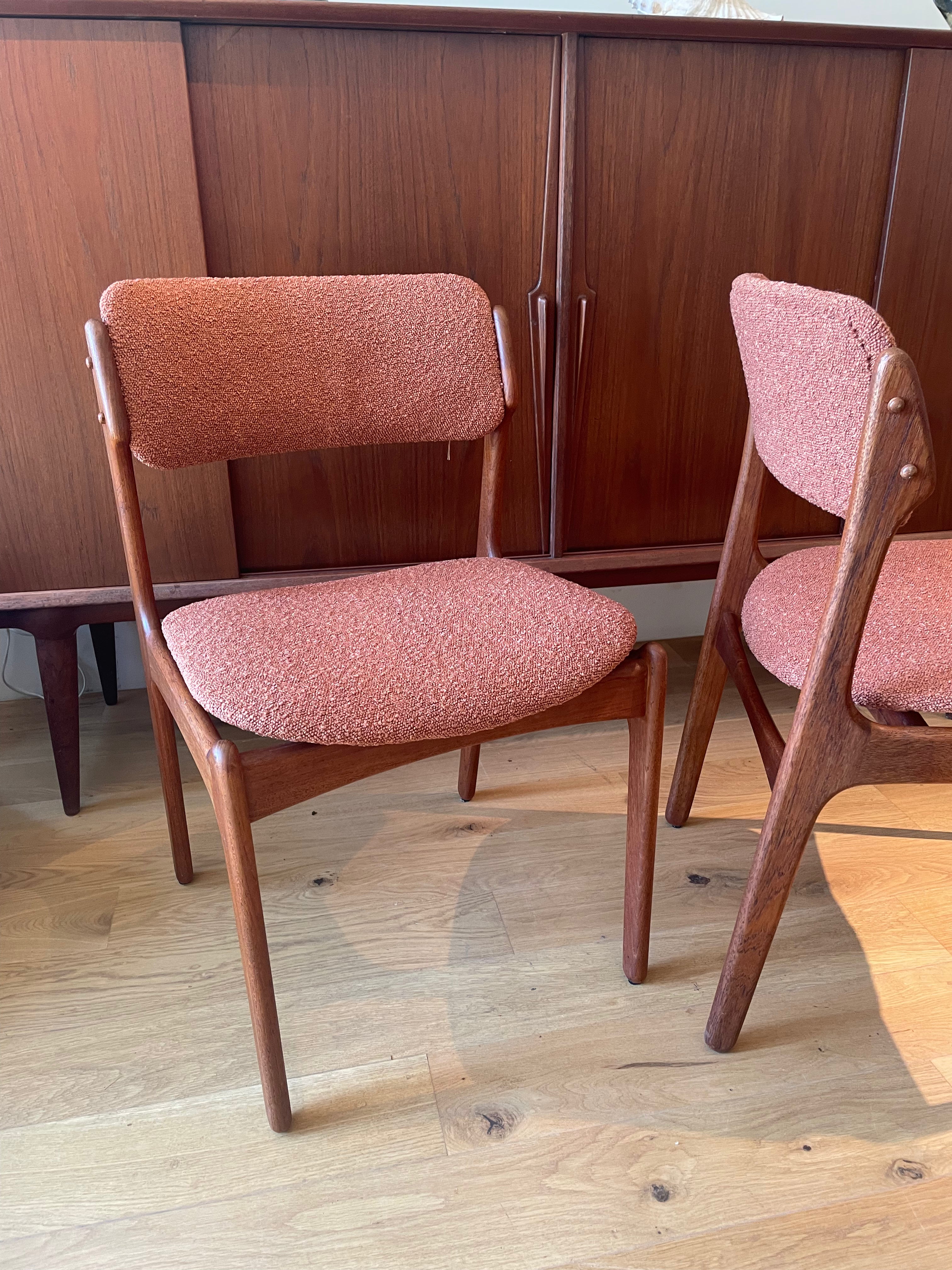 Précommande | Chaise scandinave vintage Erik Buch modèle 49 personnalisable