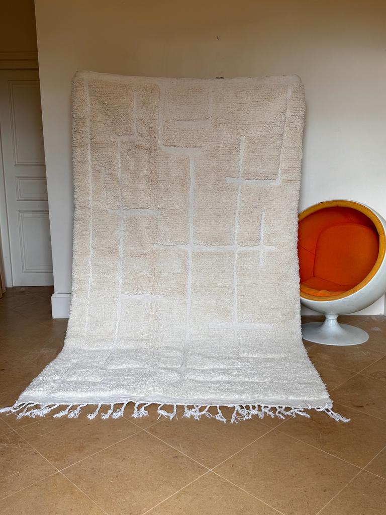 Tapis berbère Beni Ouarain 255 x 156 cm "Cila"
