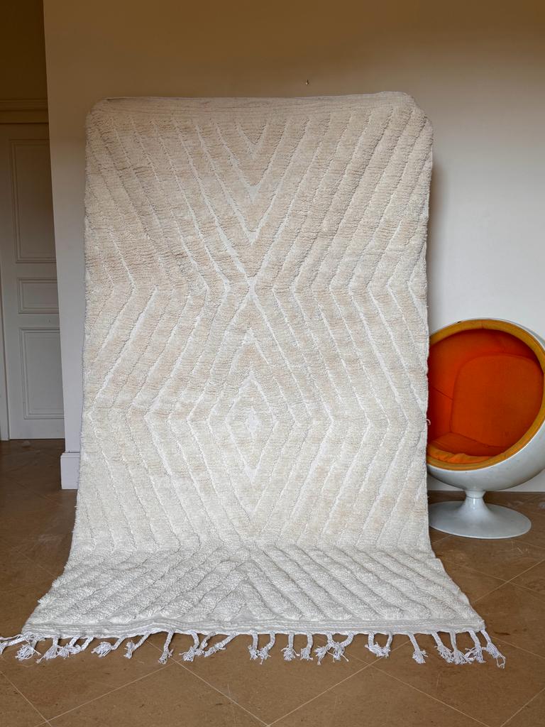 Tapis berbère Beni Ouarain 257 x 150 cm "Marouane"