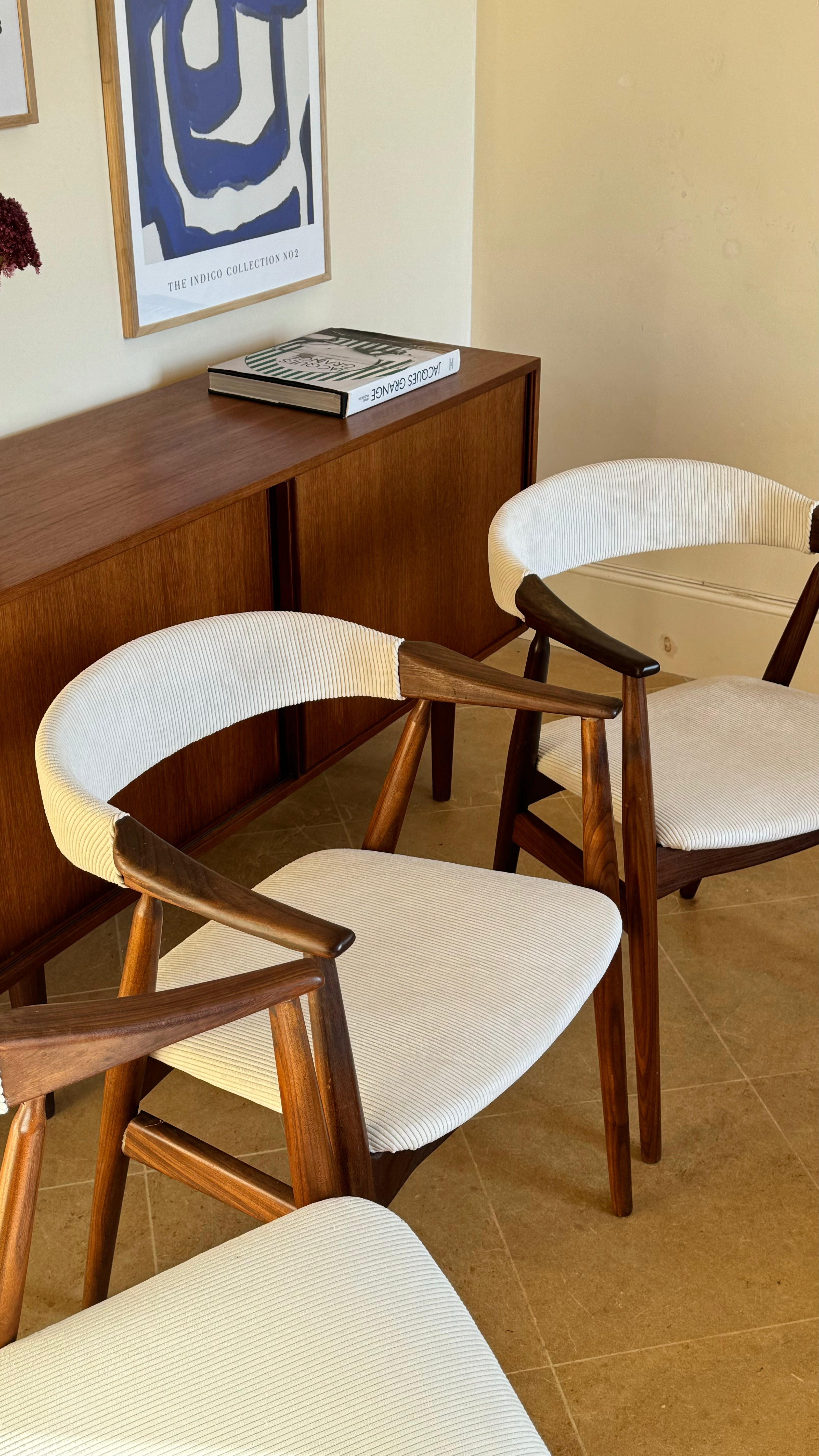 Fauteuil de salle à manger modèle 213 de Thomas Harlev