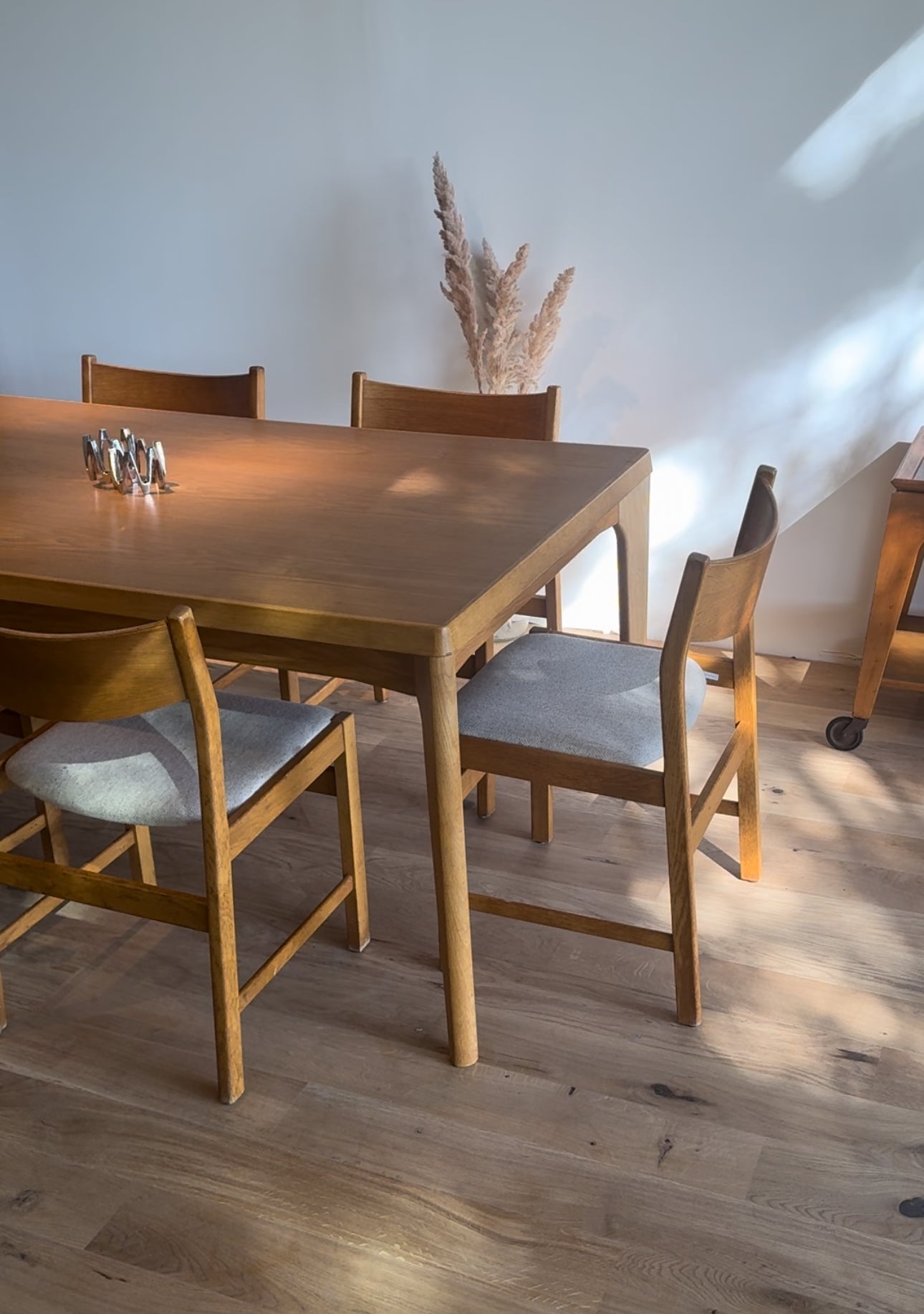 Table scandinave extensible en chêne "Leonora"