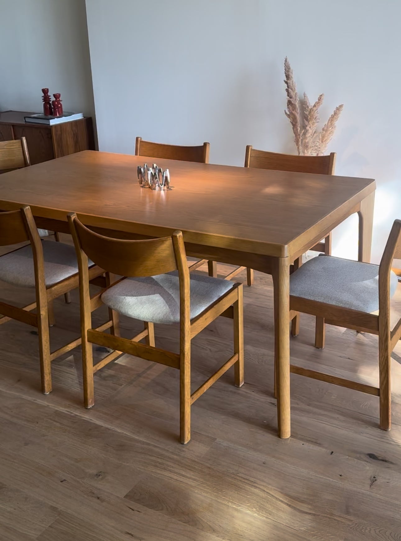 Table scandinave extensible en chêne "Leonora"