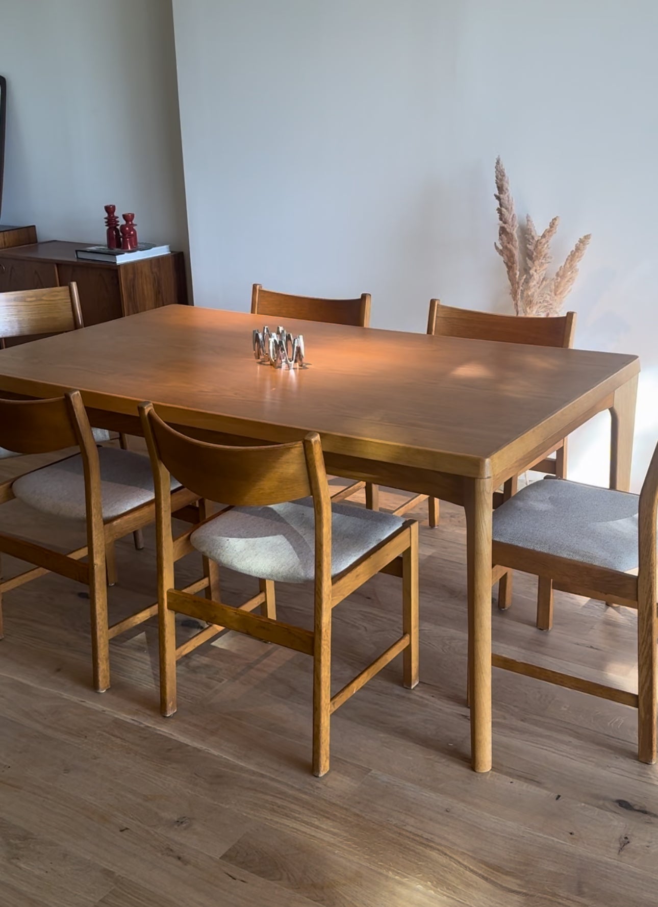Table scandinave extensible en chêne "Leonora"