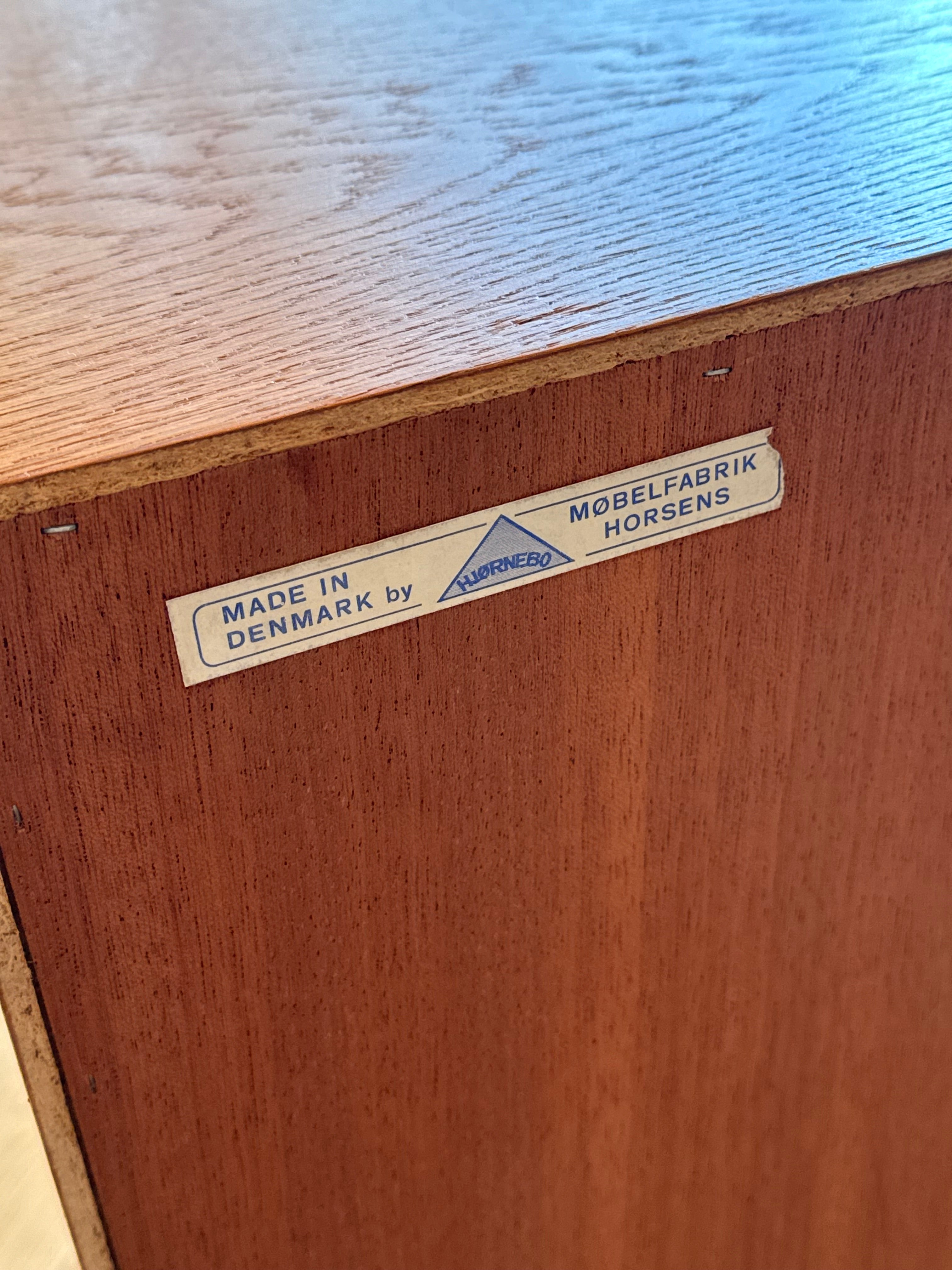 Enfilade scandinave vintage en chêne clair "Maja"