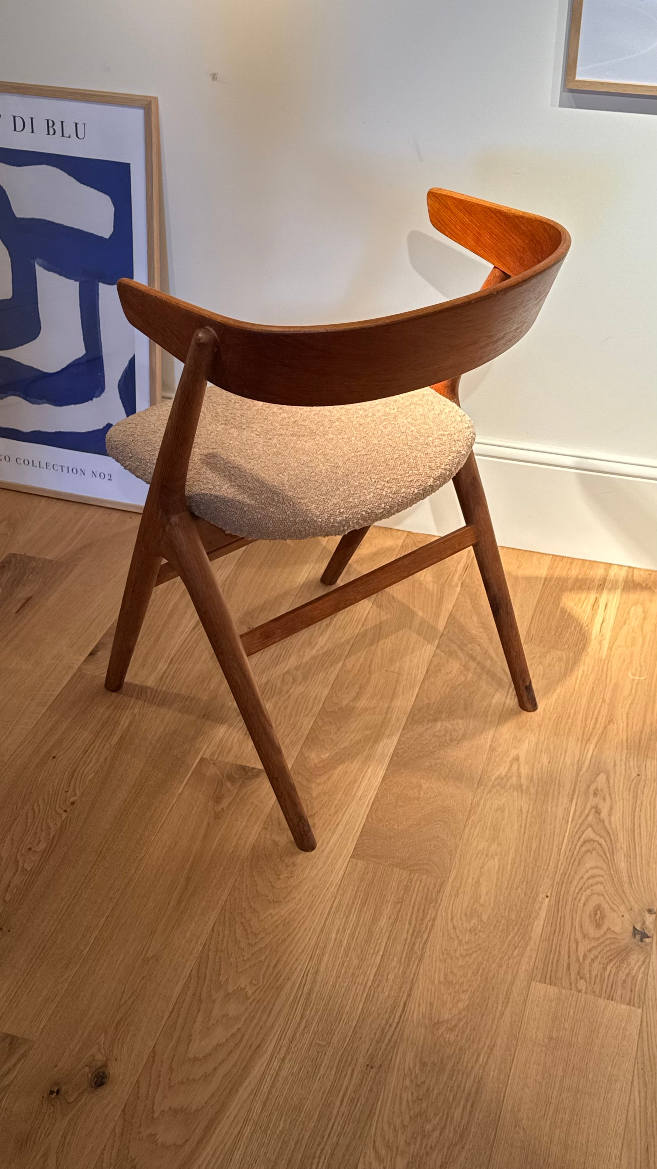 Chaise scandinave vintage Sibast modèle numéro 9