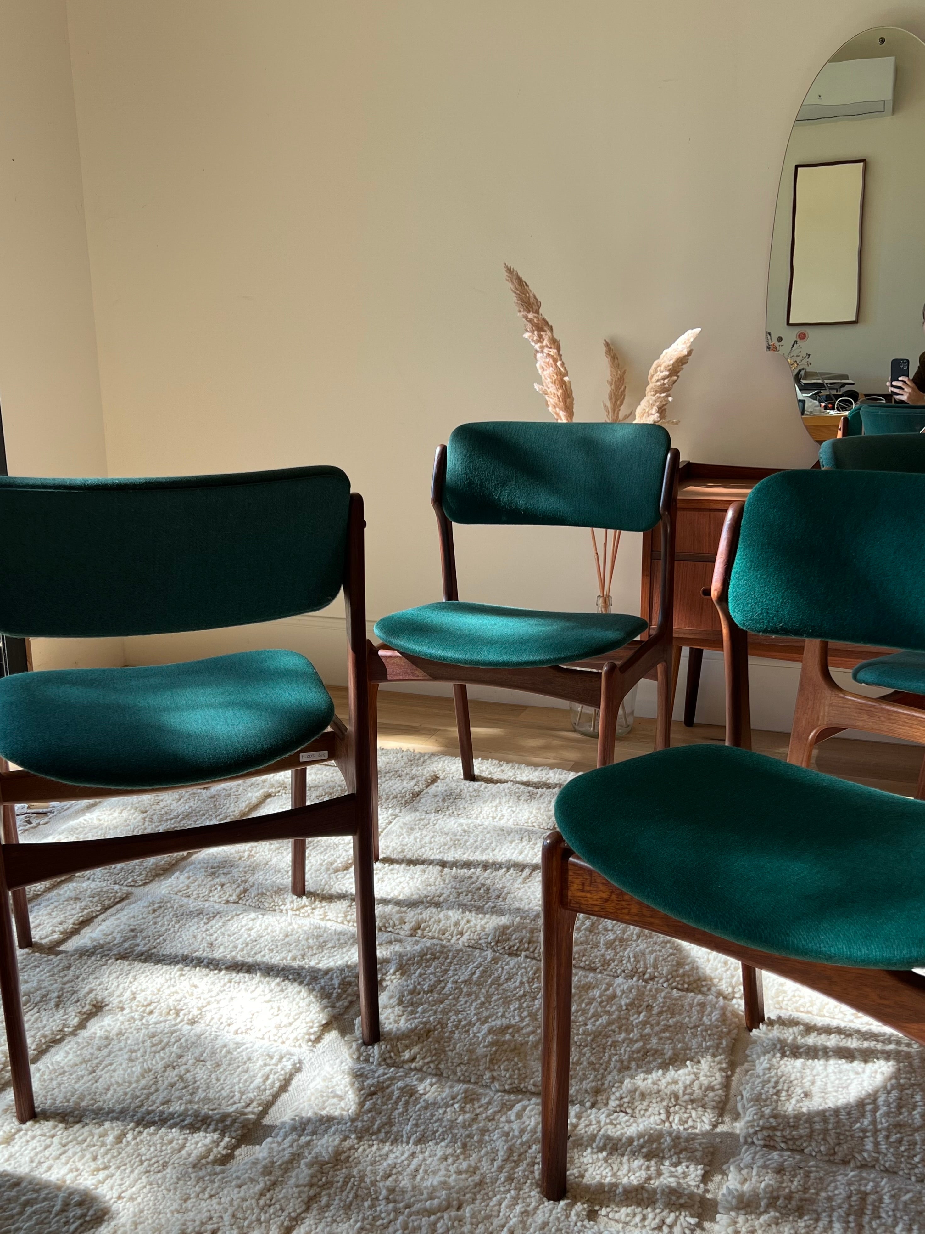 Pré-commande | Chaise scandinave vintage Erik Buch modèle 49 personnalisable