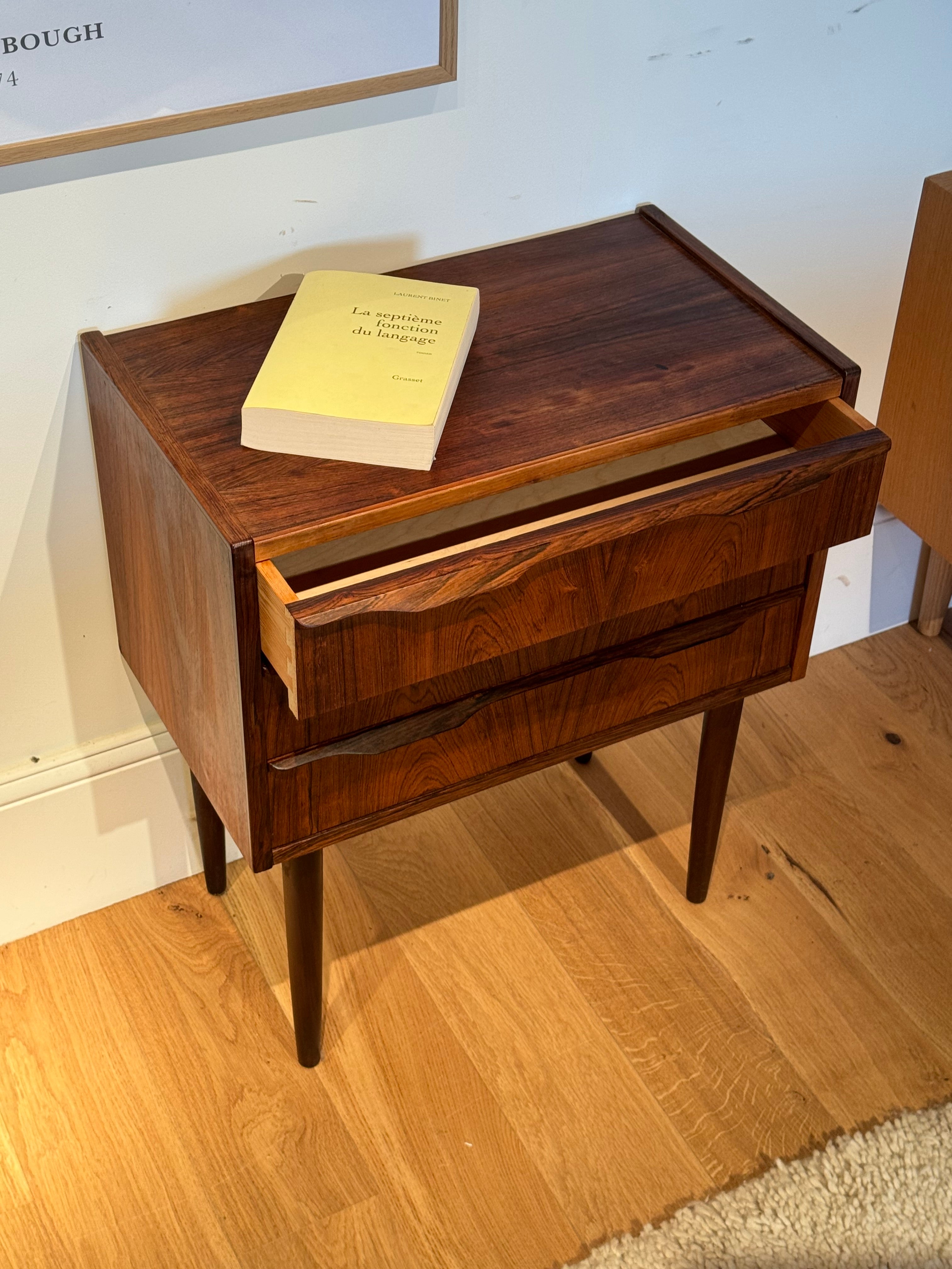 Paire de chevets scandinaves vintage