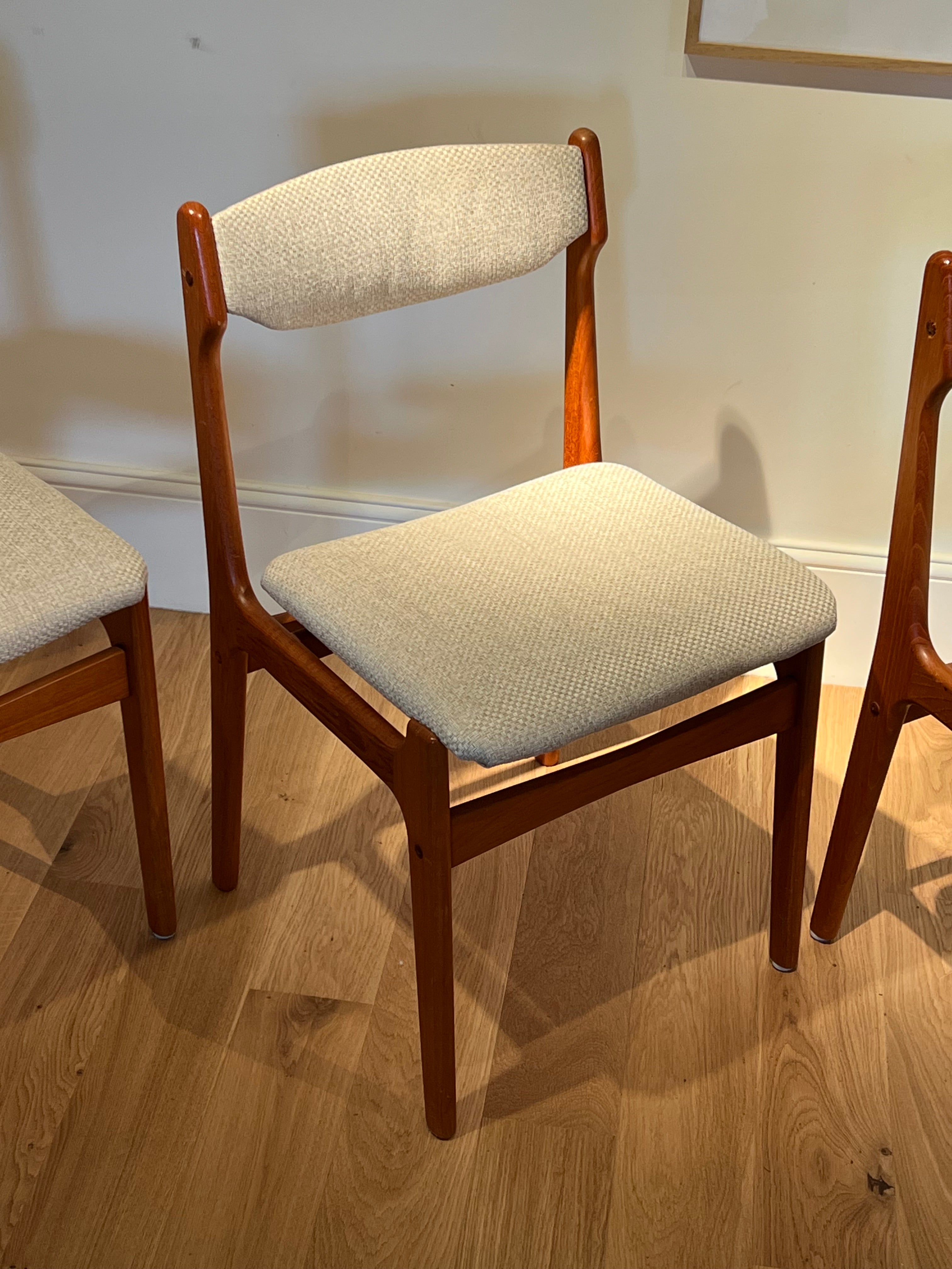 Chaise scandinave vintage en chêne « Irma » (2 disponibles)