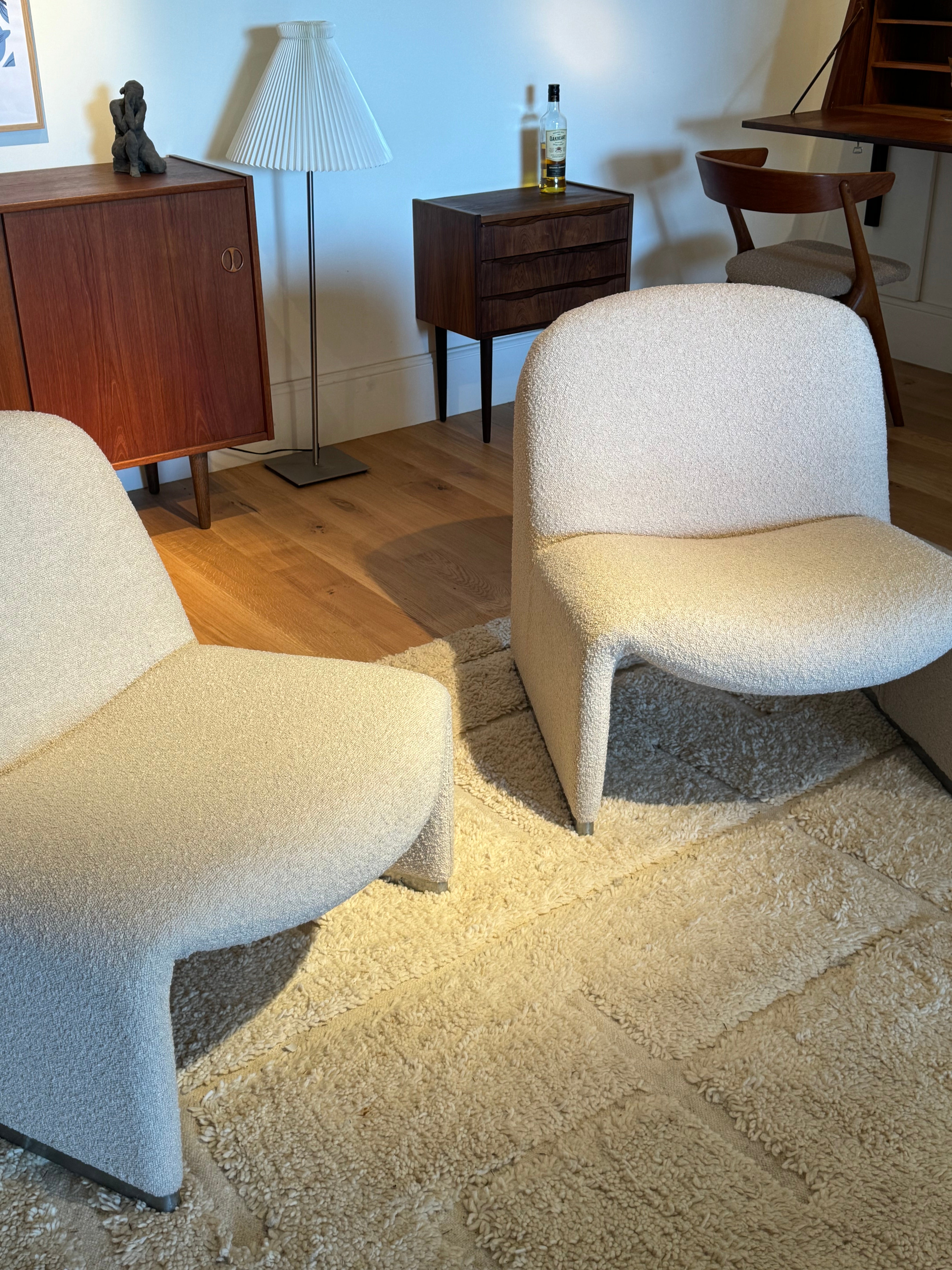 Paire de fauteuils design vintage Alky de Giancarlo Piretti pour Castelli