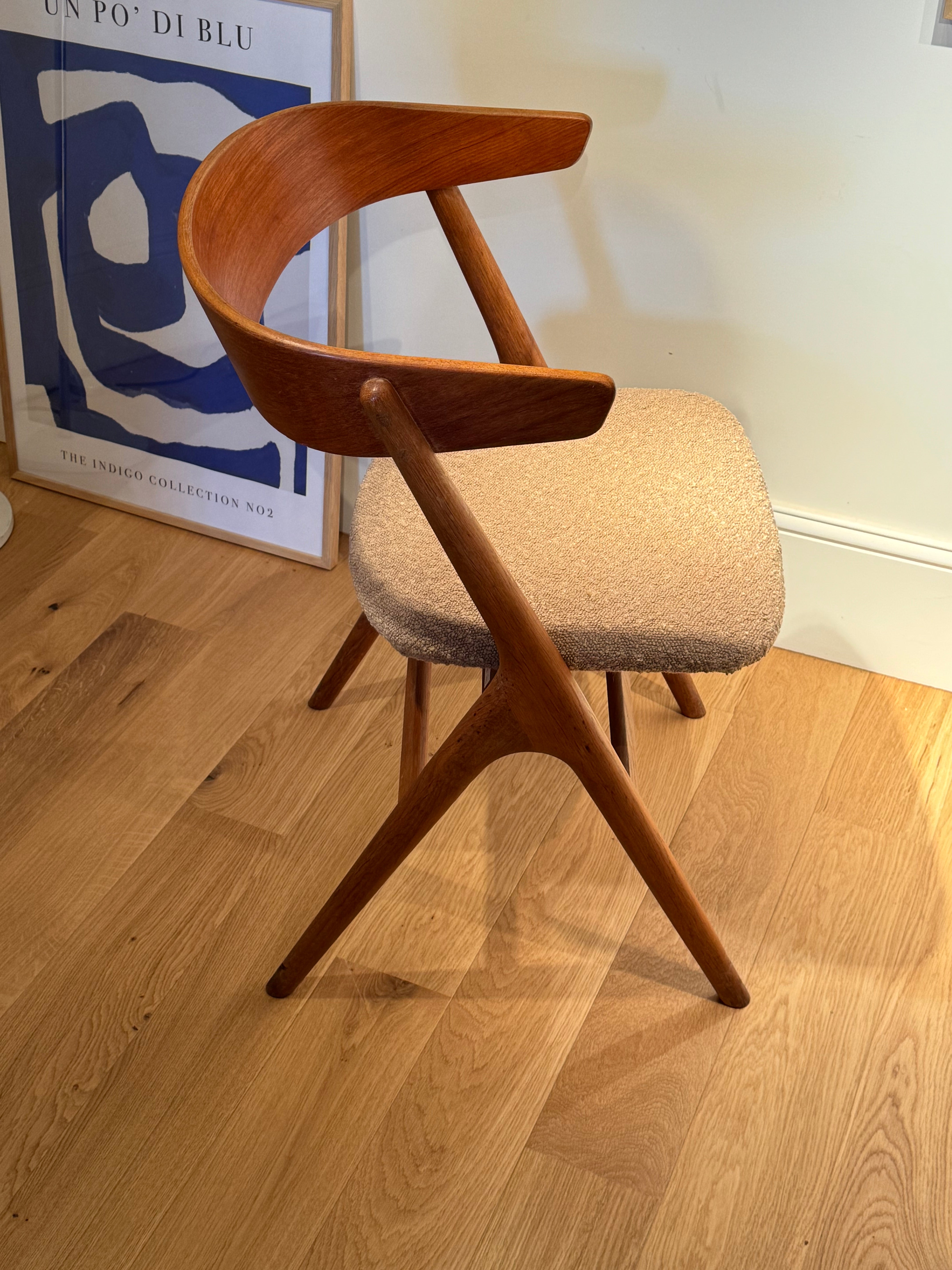 Chaise scandinave vintage Sibast modèle numéro 9