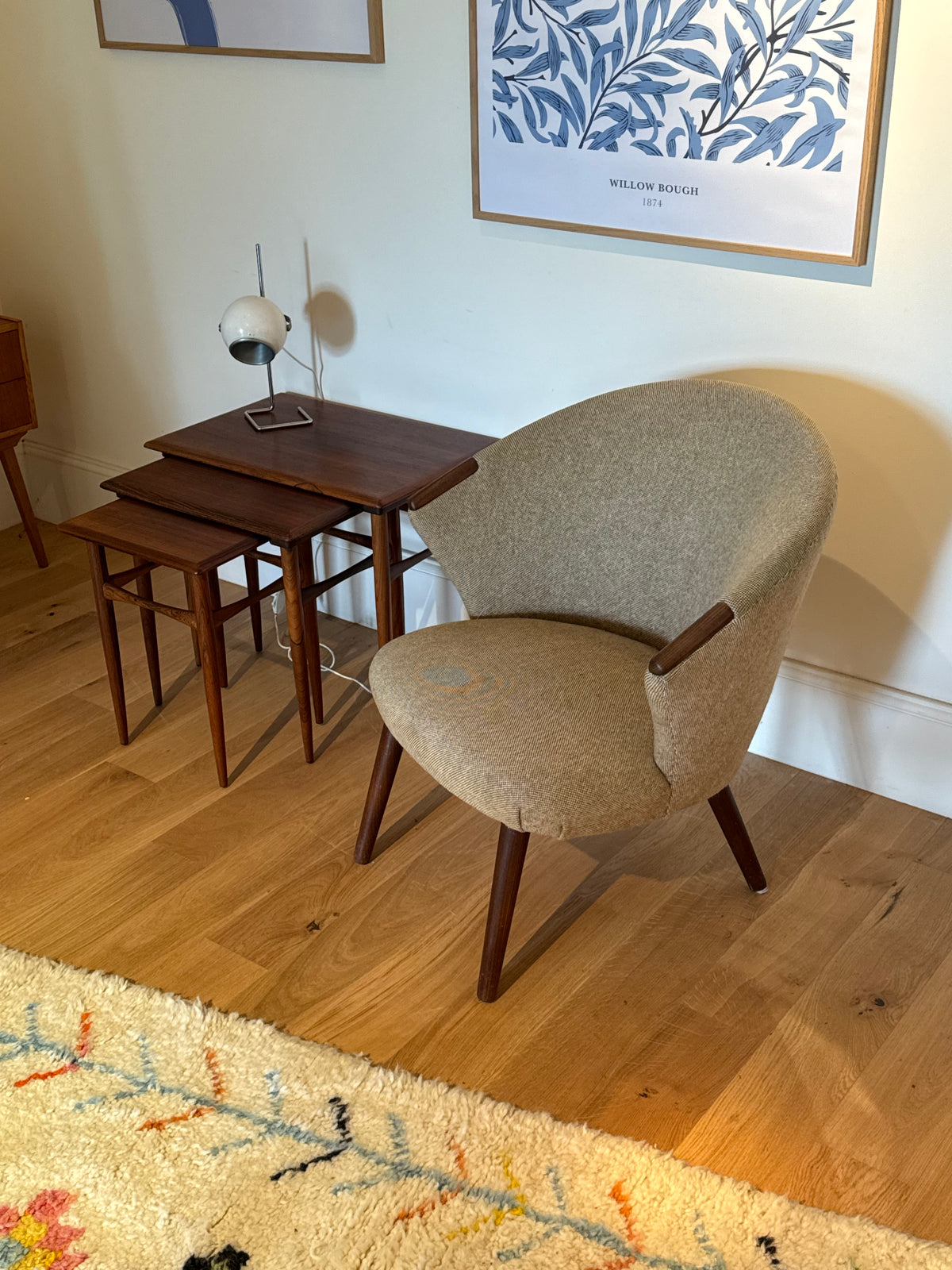 Fauteuil danois vintage « TV Chair » — Bent Møller Jepsen