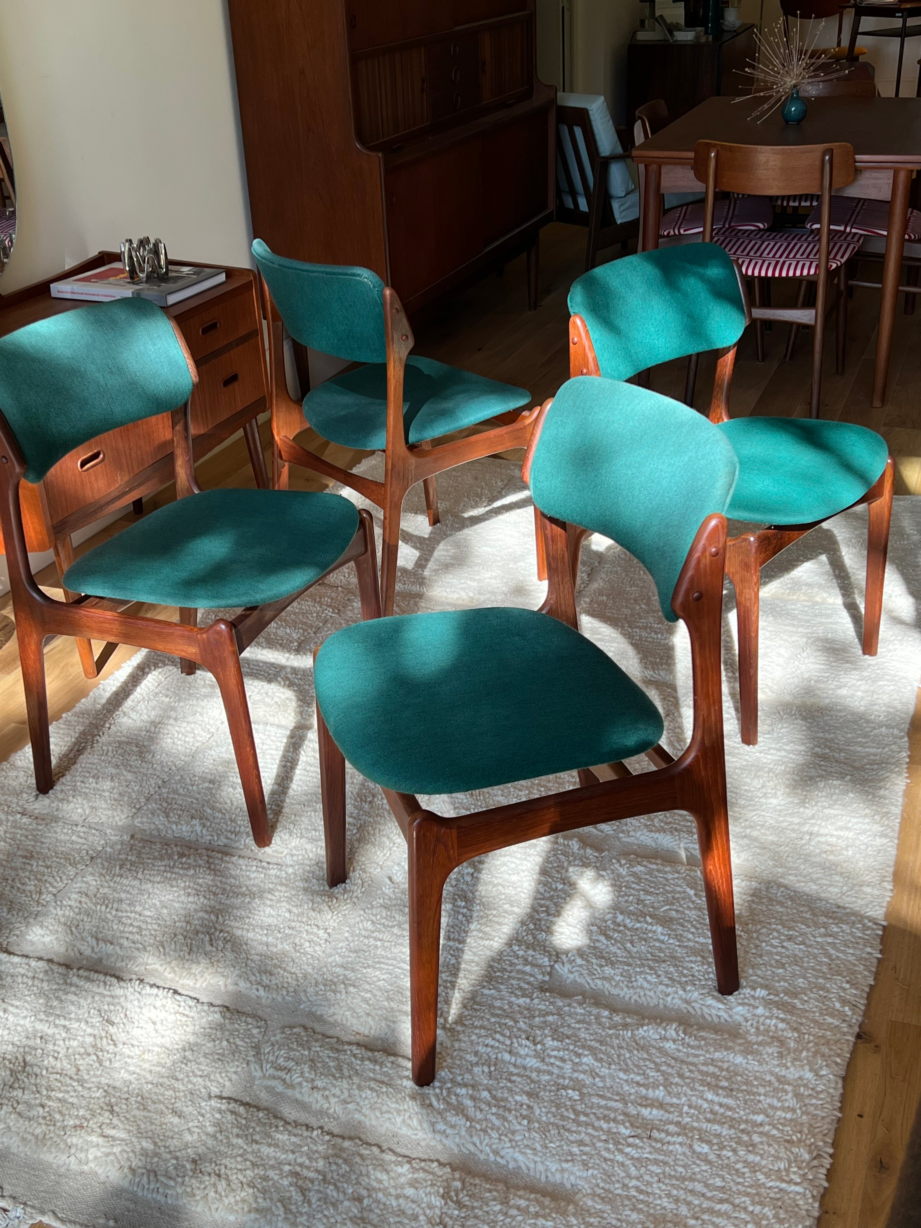 Pré-commande | Chaise scandinave vintage Erik Buch modèle 49 personnalisable
