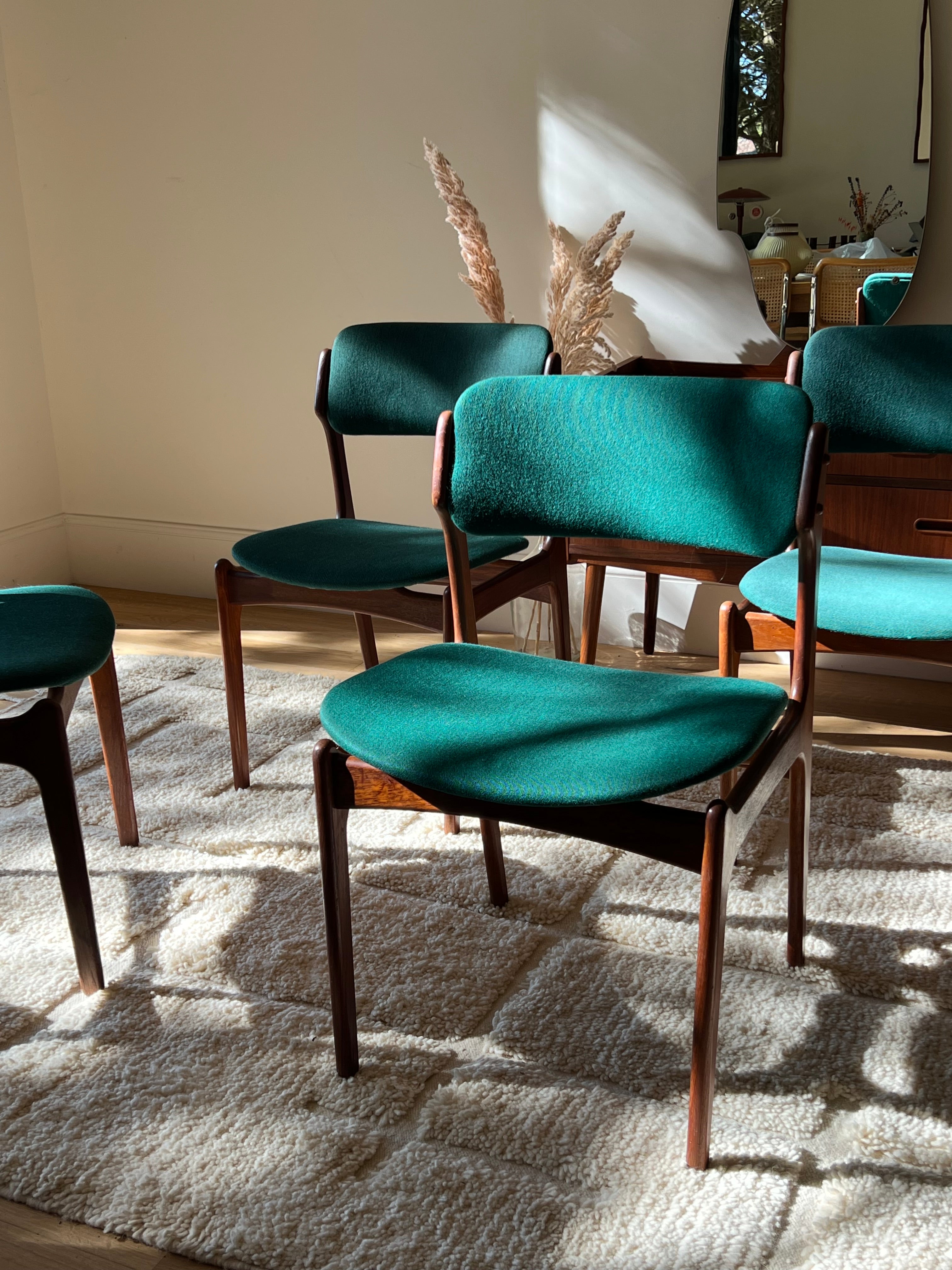 Pré-commande | Chaise scandinave vintage Erik Buch modèle 49 personnalisable