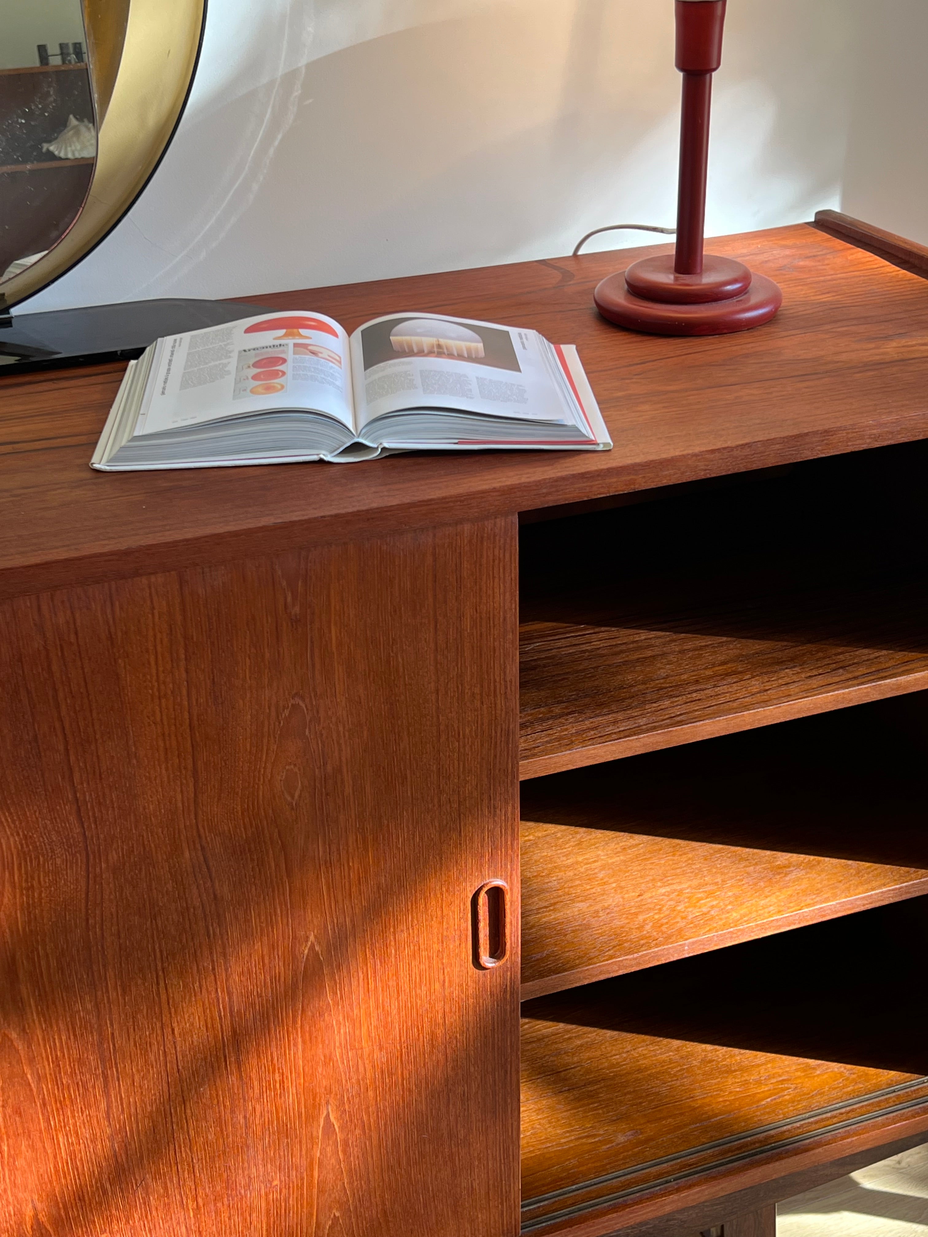 Enfilade scandinave vintage en teck "Bertil"