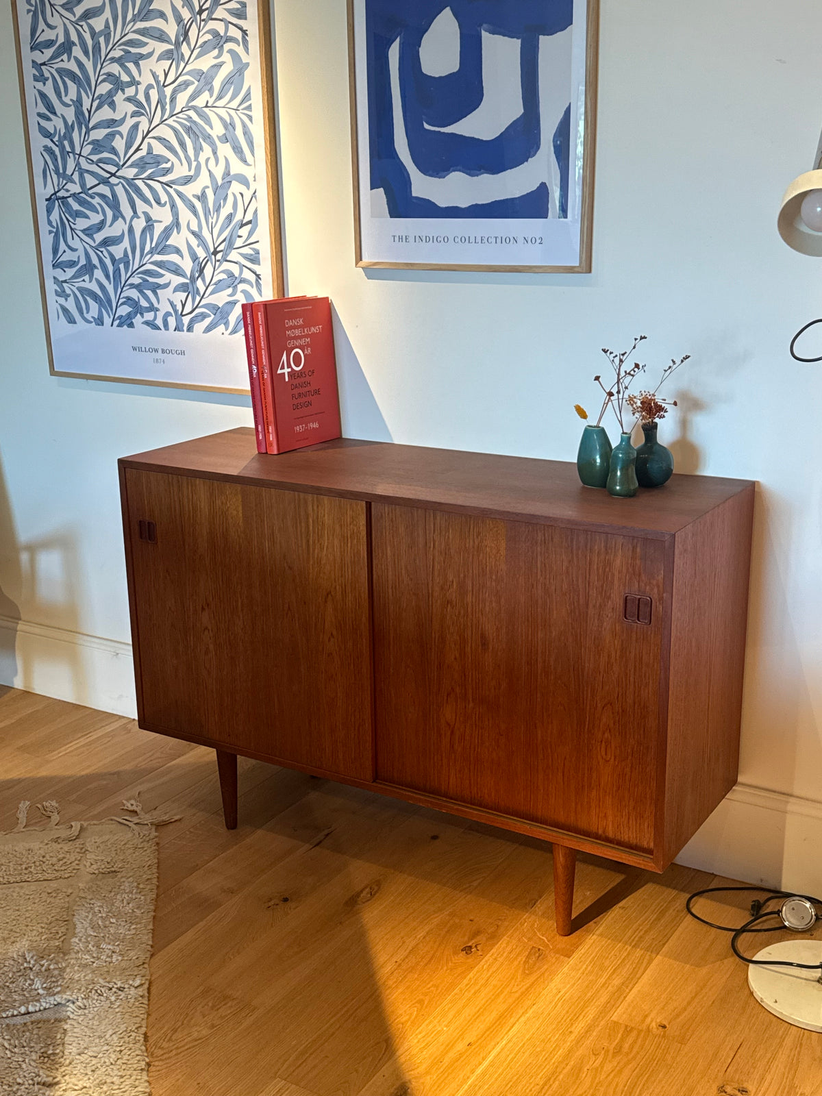 Petite enfilade scandinave vintage en teck « Matilda »