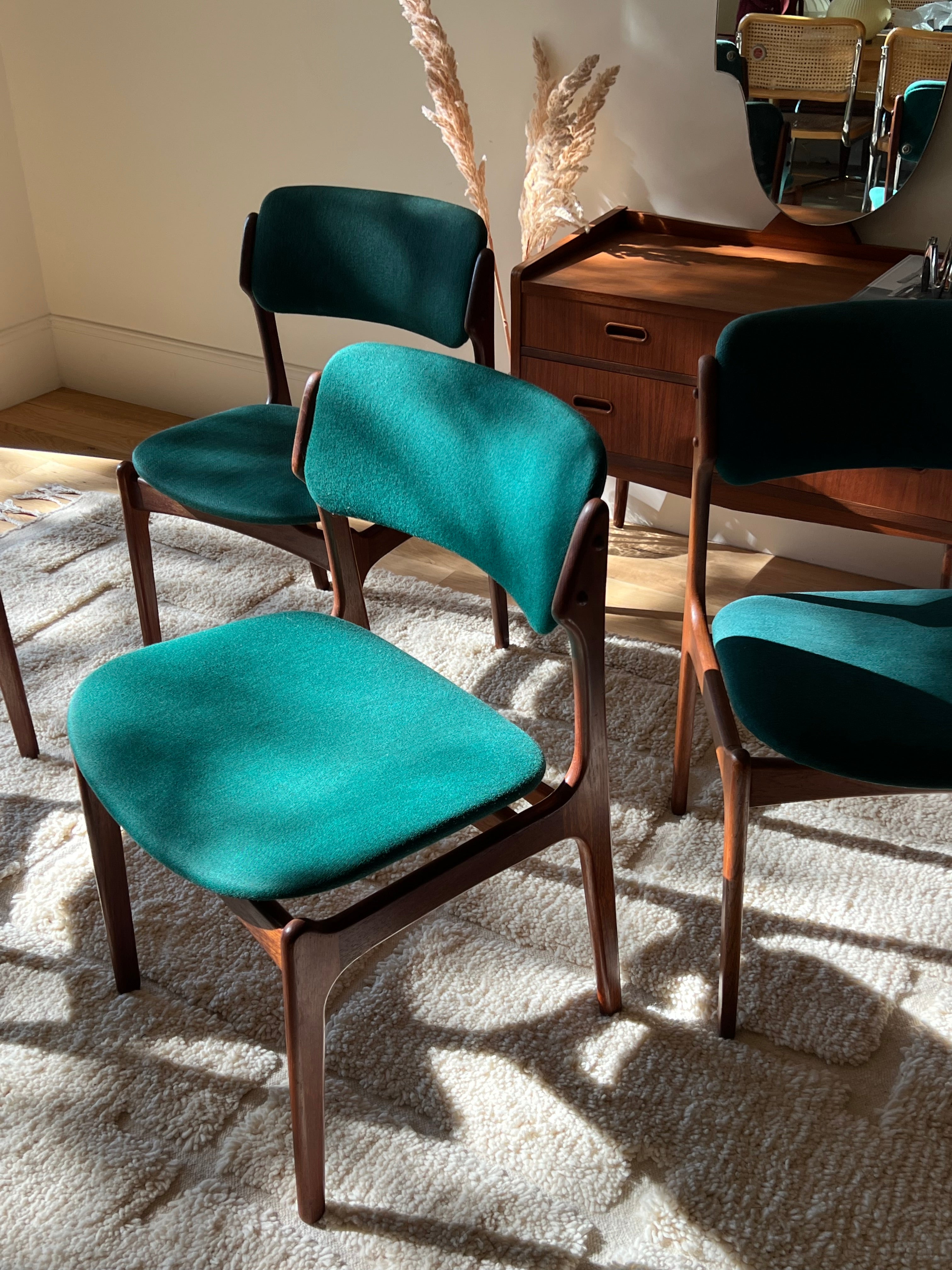 Pré-commande | Chaise scandinave vintage Erik Buch modèle 49 personnalisable