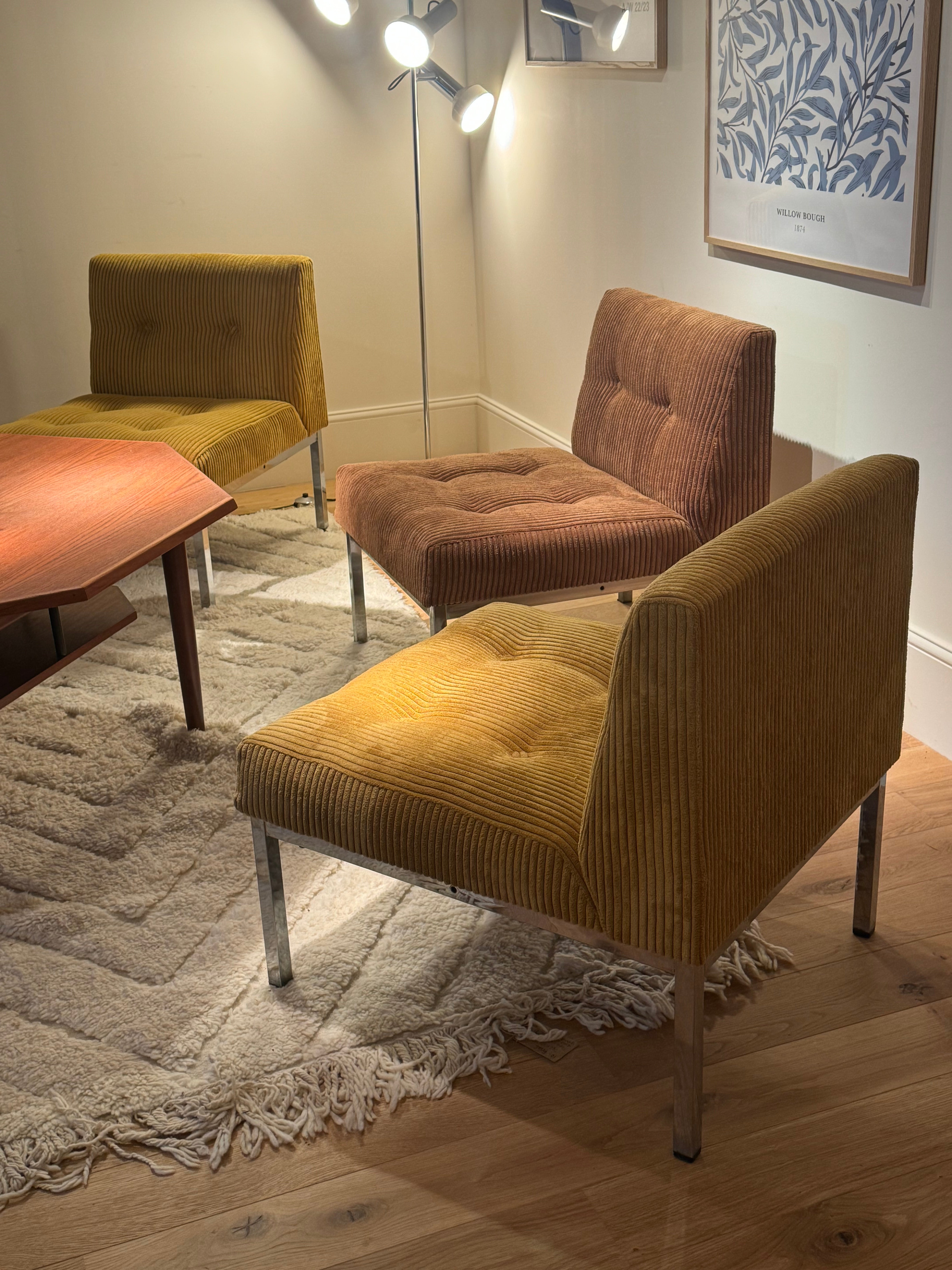 Chauffeuses modernistes vintage