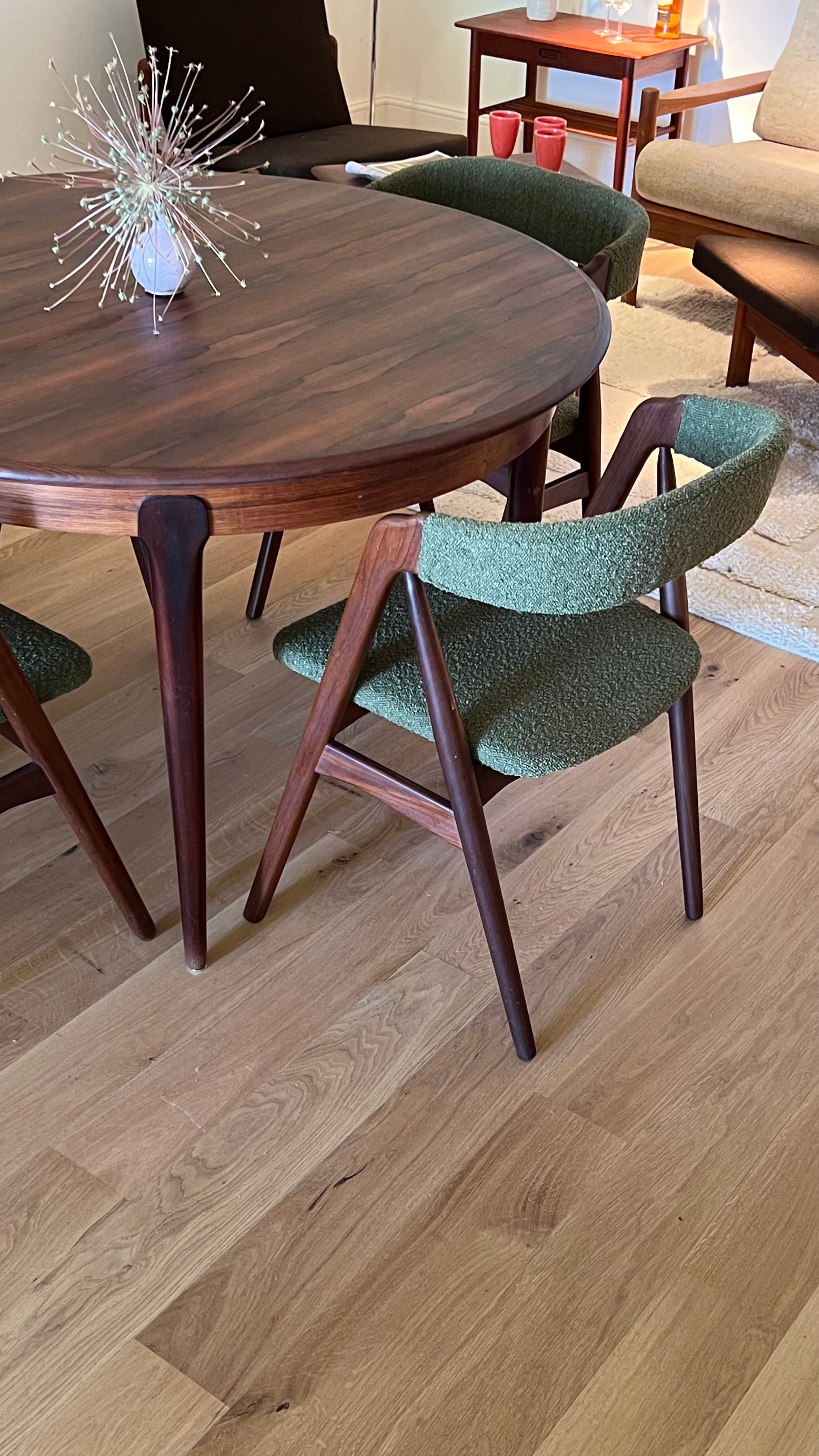 Pré-Commande | Chaise scandinave vintage modèle 205 « Christina » personnalisable, par T. Harlev pour Farstrup Møbler