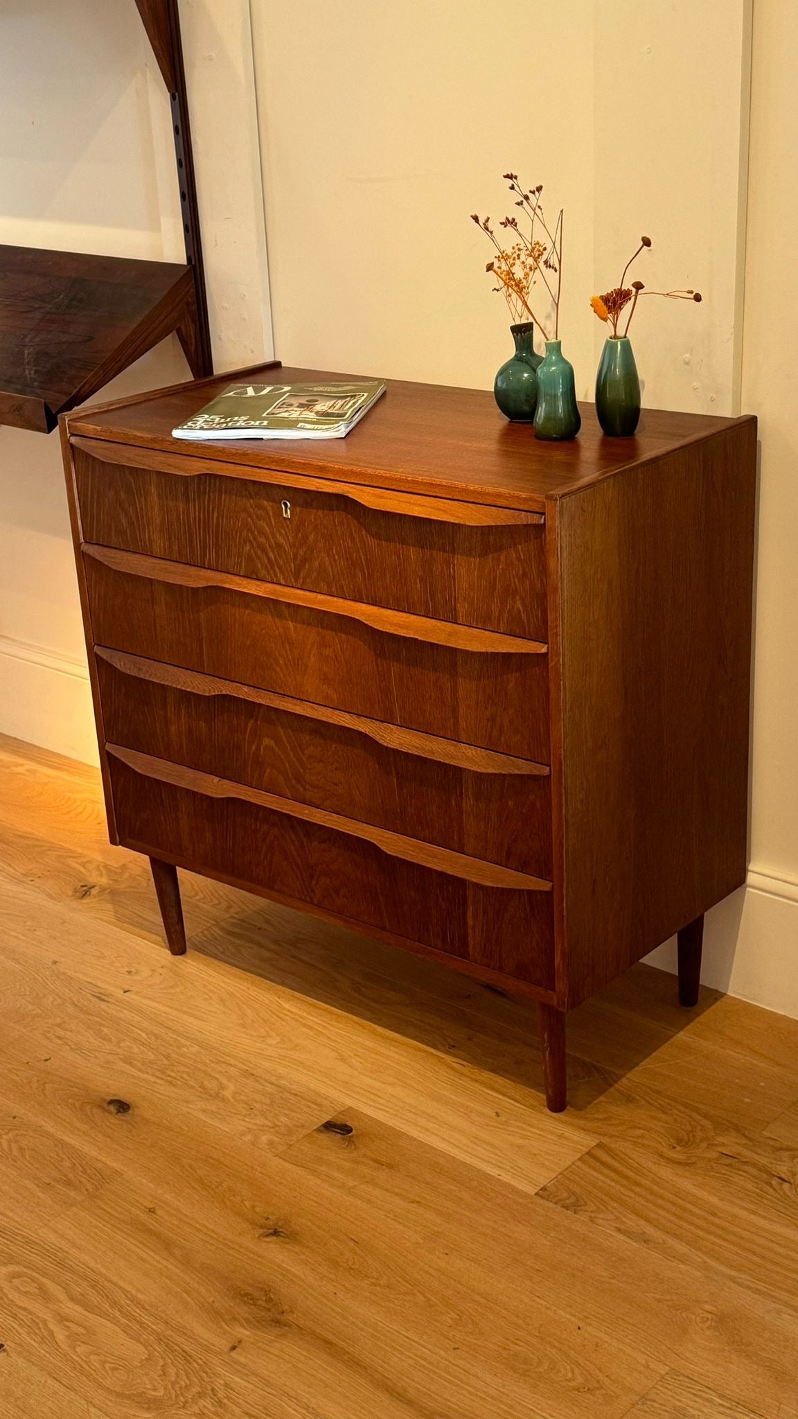 Commode scandinave vintage en teck "Carl"