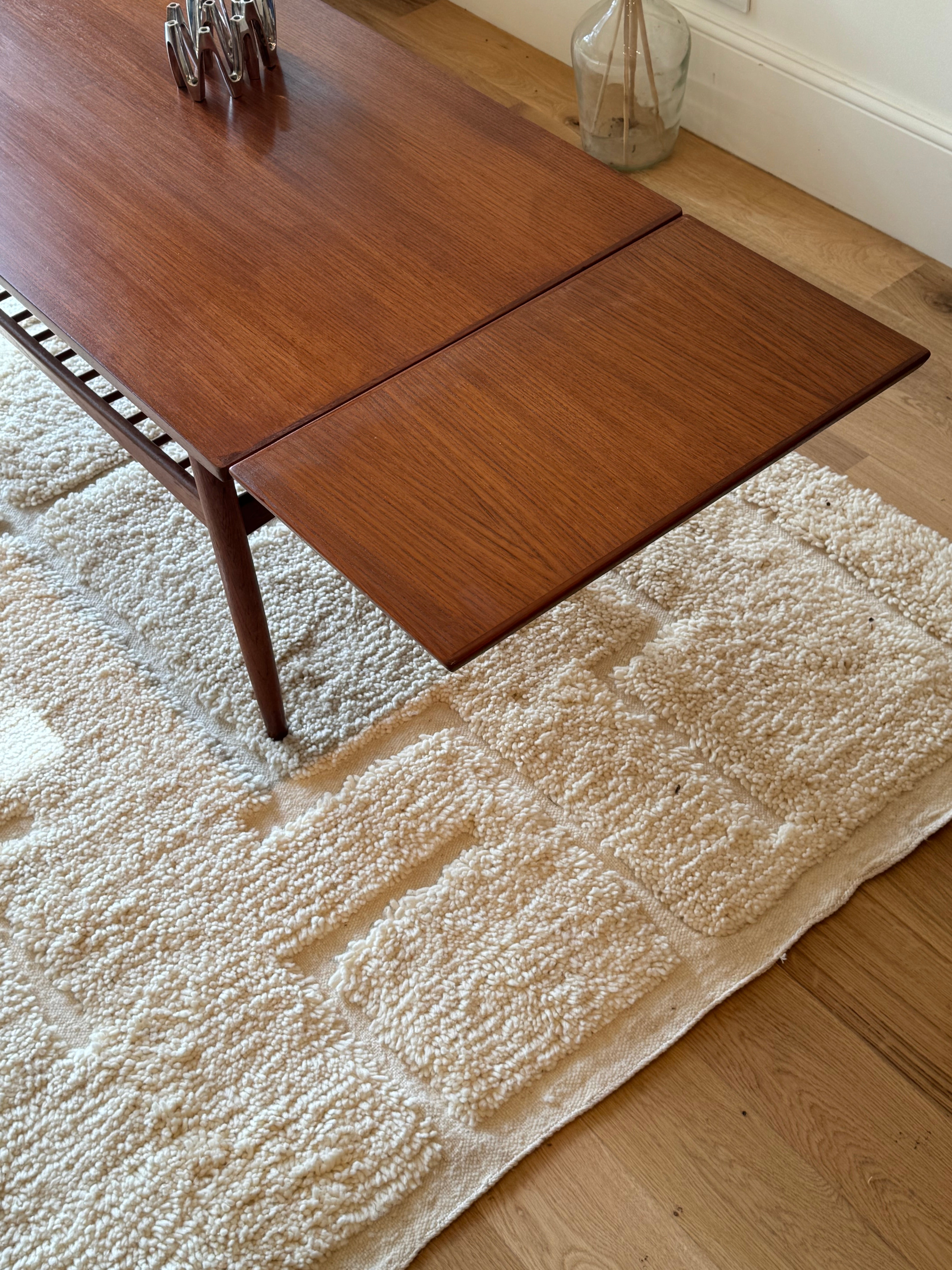 Table basse scandinave vintage extensible "Aya"