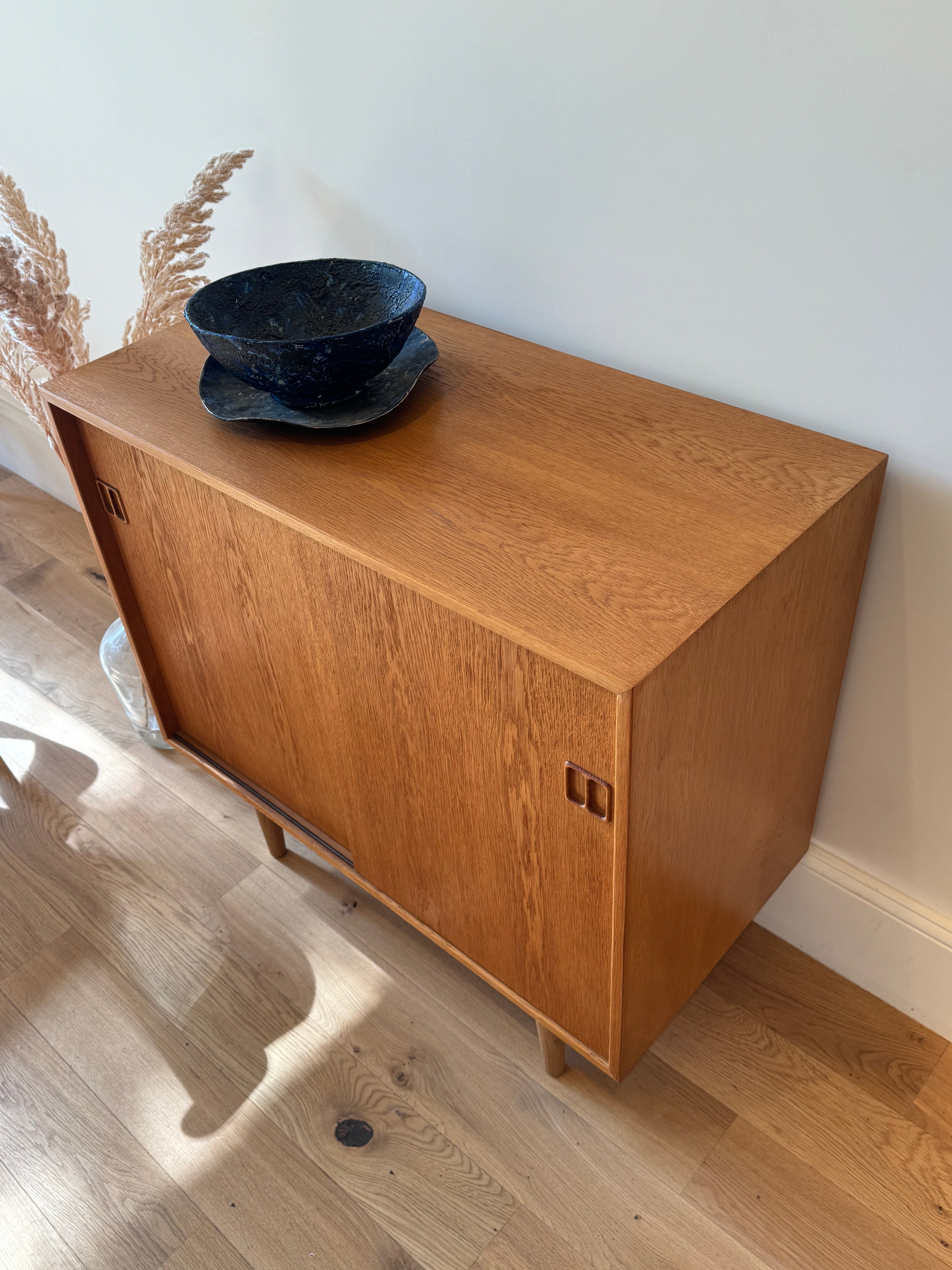 Enfilade scandinave vintage en chêne clair "Maja"