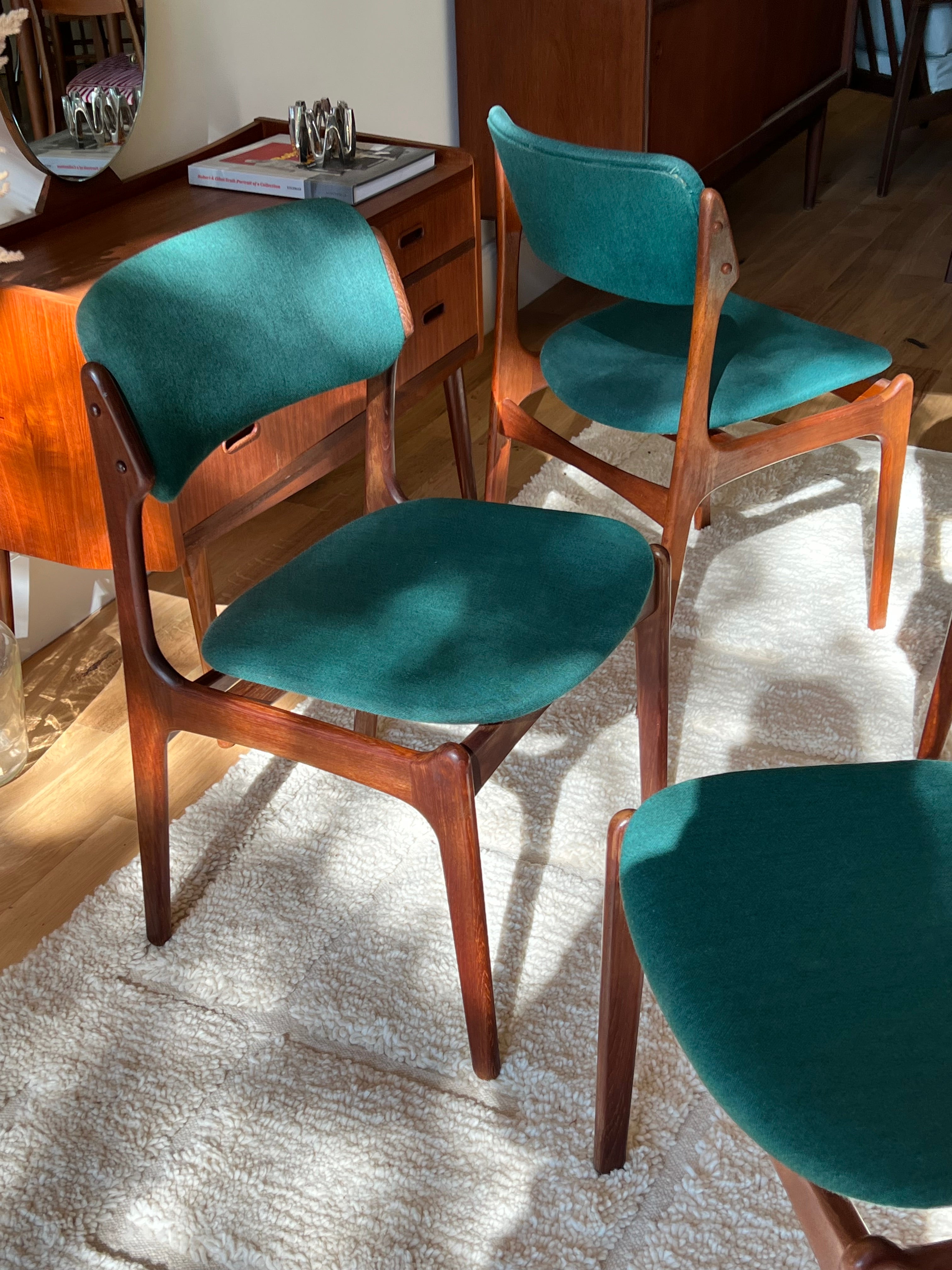 Pré-commande | Chaise scandinave vintage Erik Buch modèle 49 personnalisable