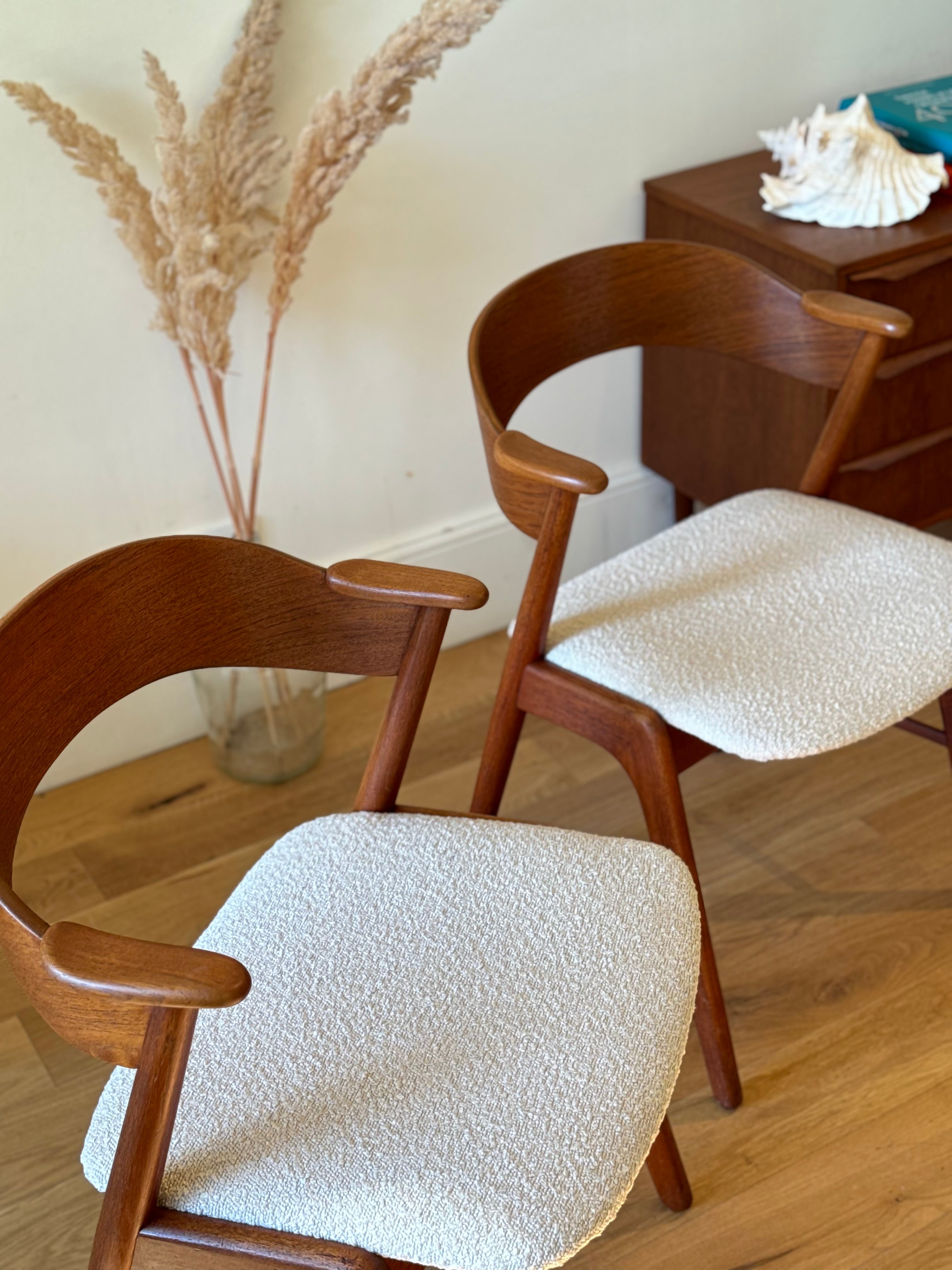 Paire de chaises scandinaves vintage KS21 – Korup Stolefabrik, Danemark, années 1960