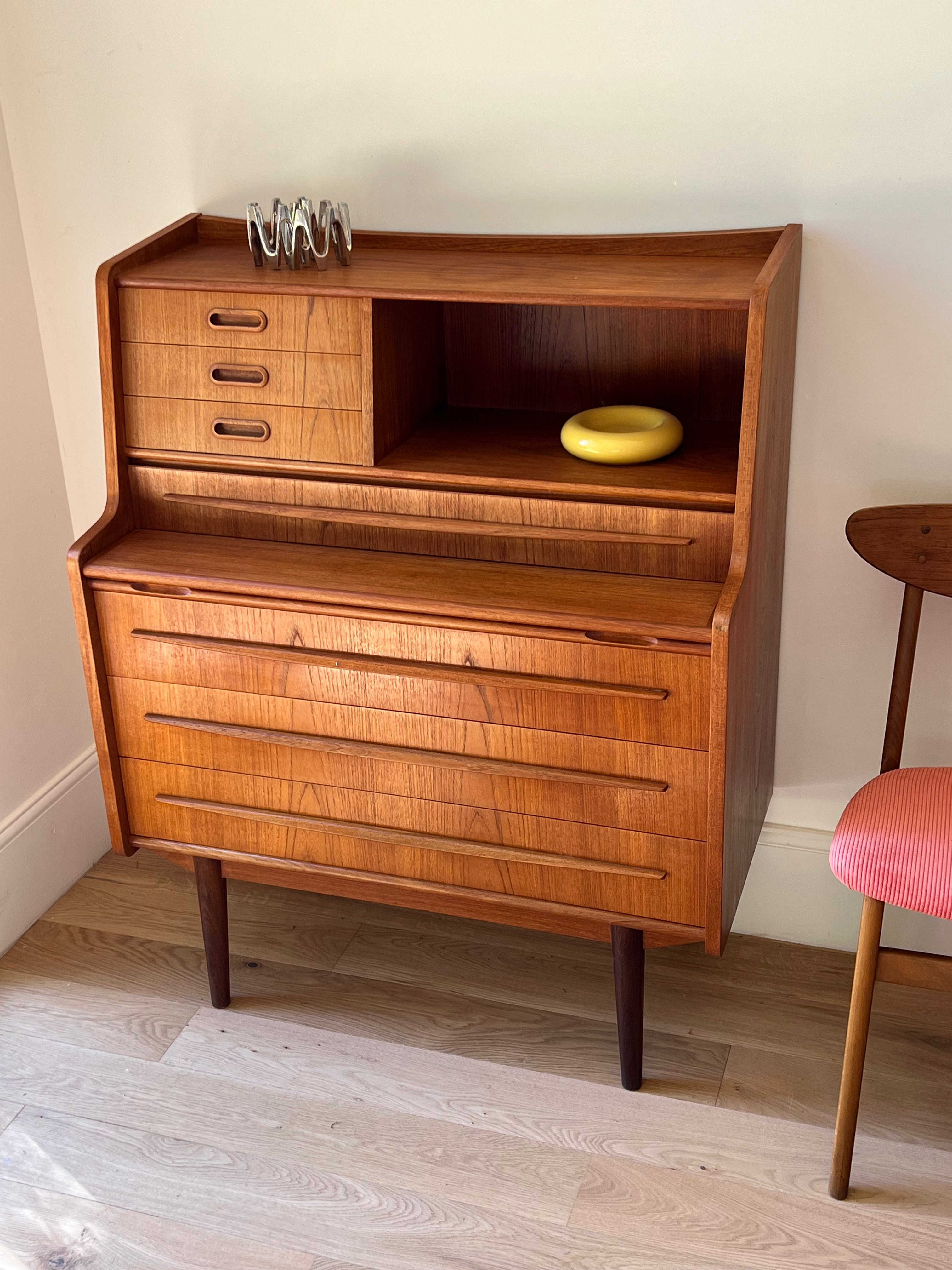 Secrétaire scandinave vintage « Jan »