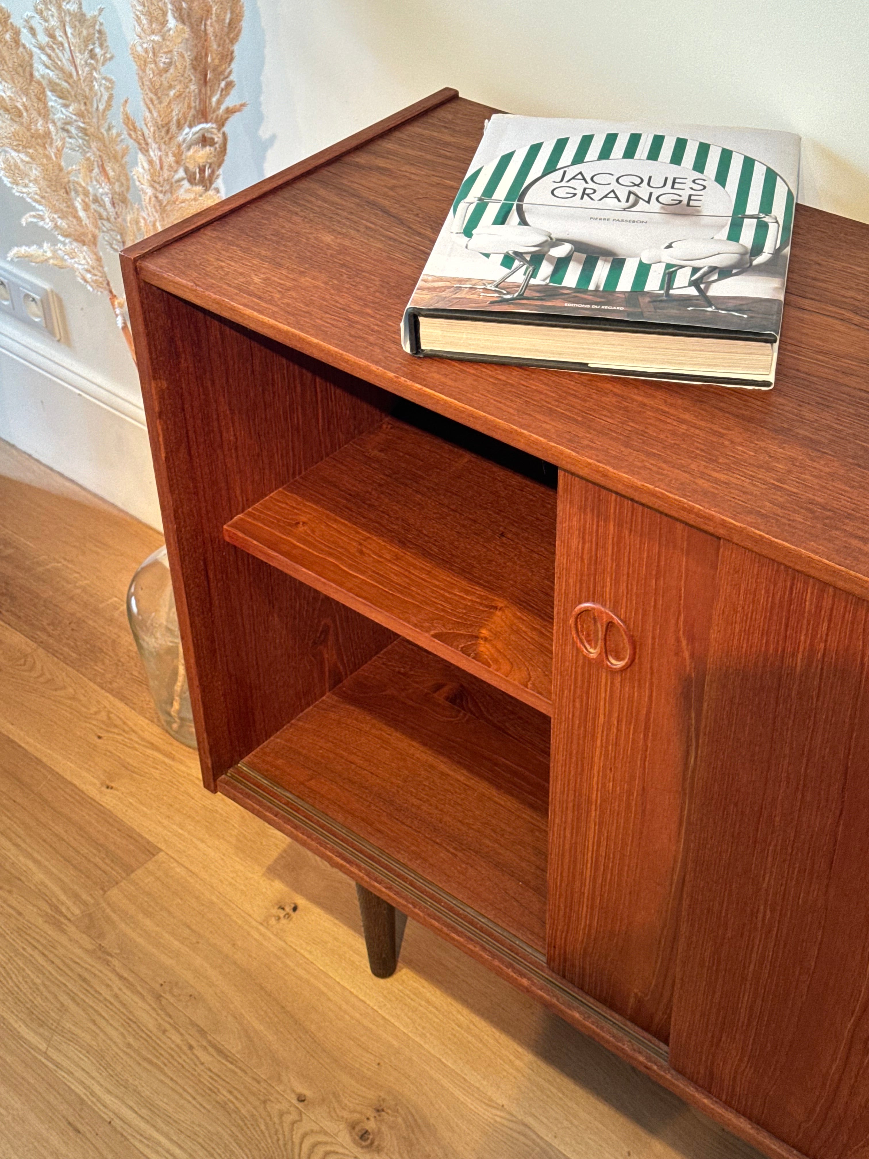 Enfilade en teck scandinave vintage "Solveig"