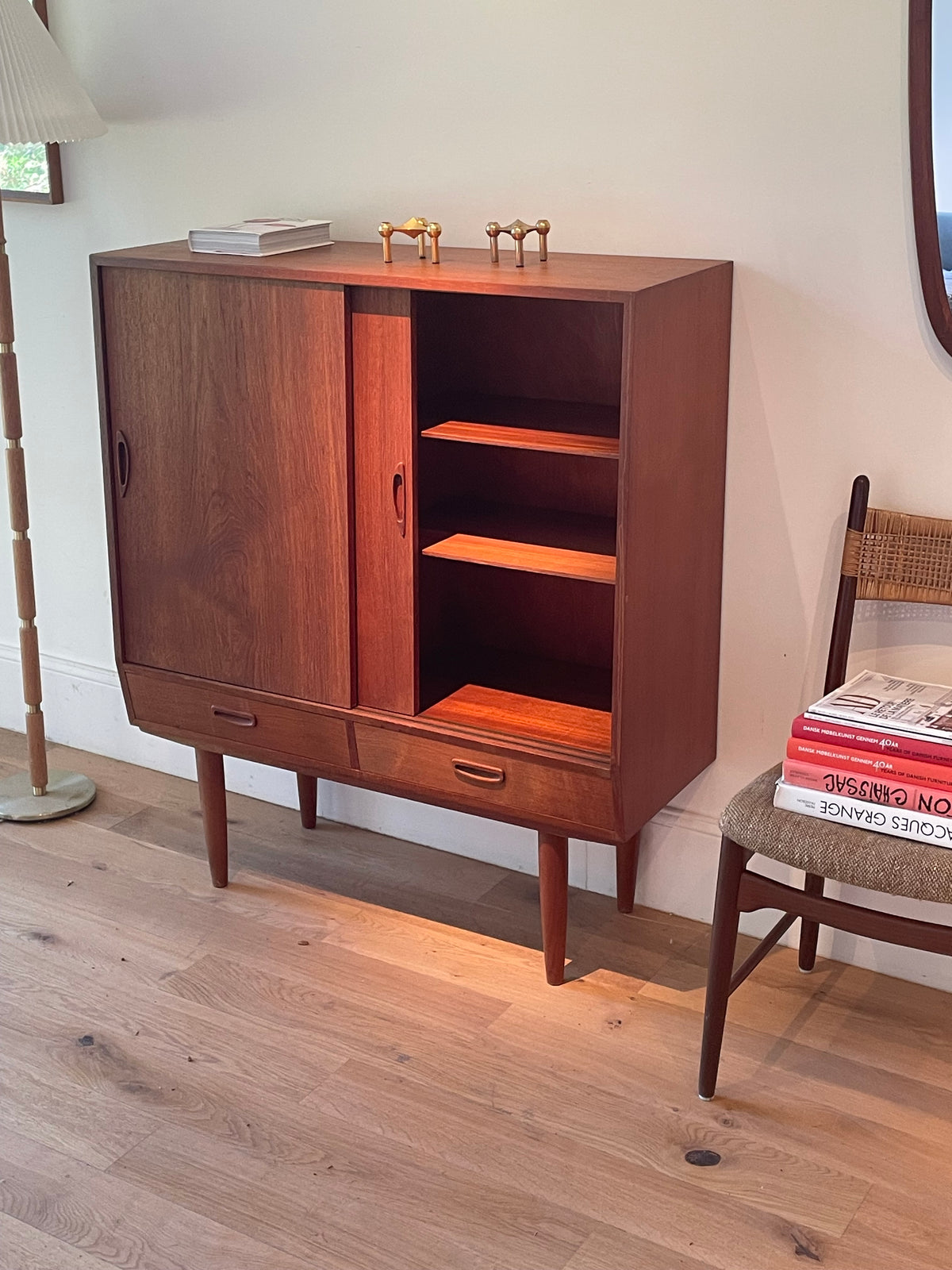 Buffet scandinave vintage en teck "Aksel"