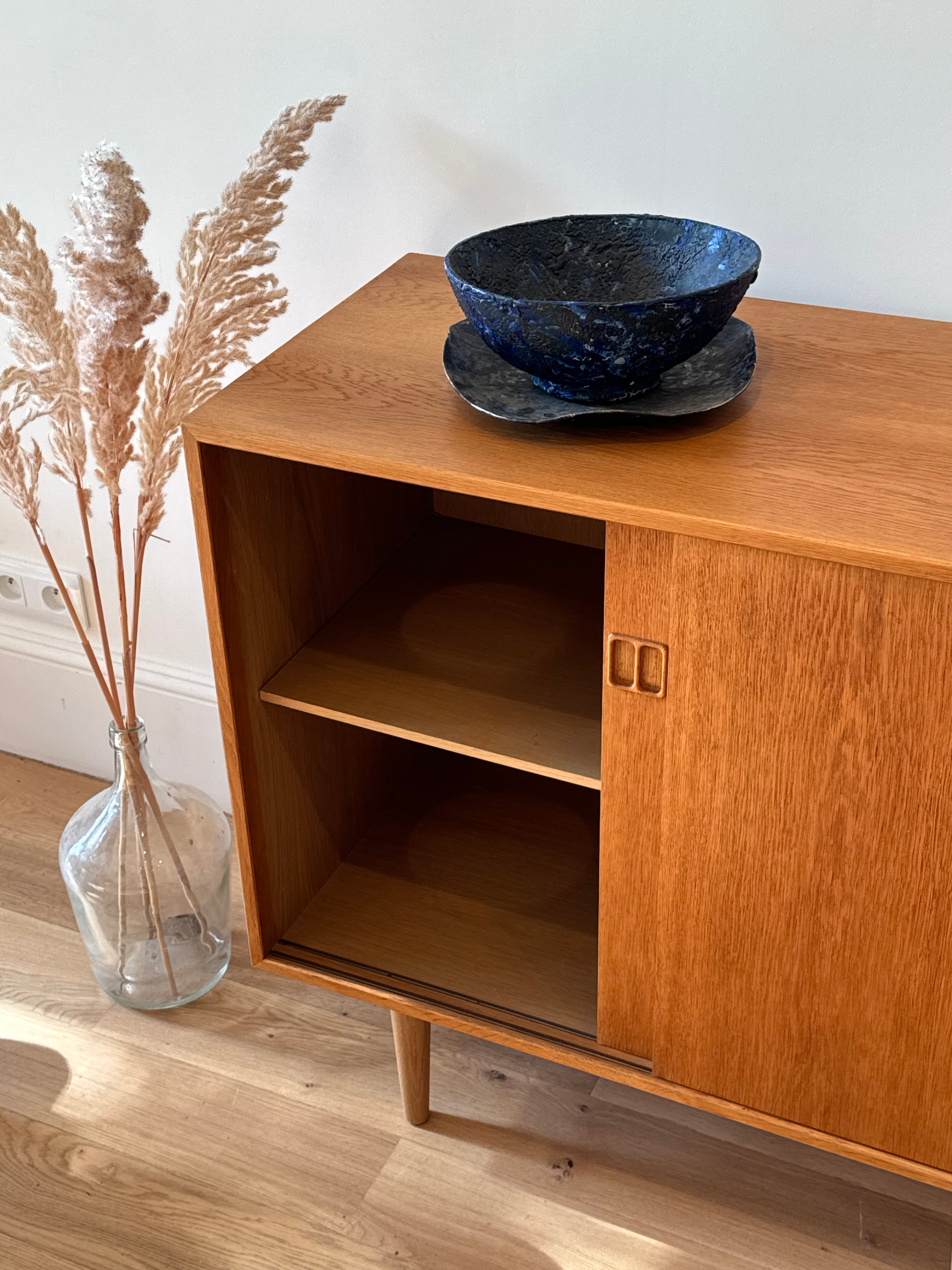 Enfilade scandinave vintage en chêne clair "Maja"