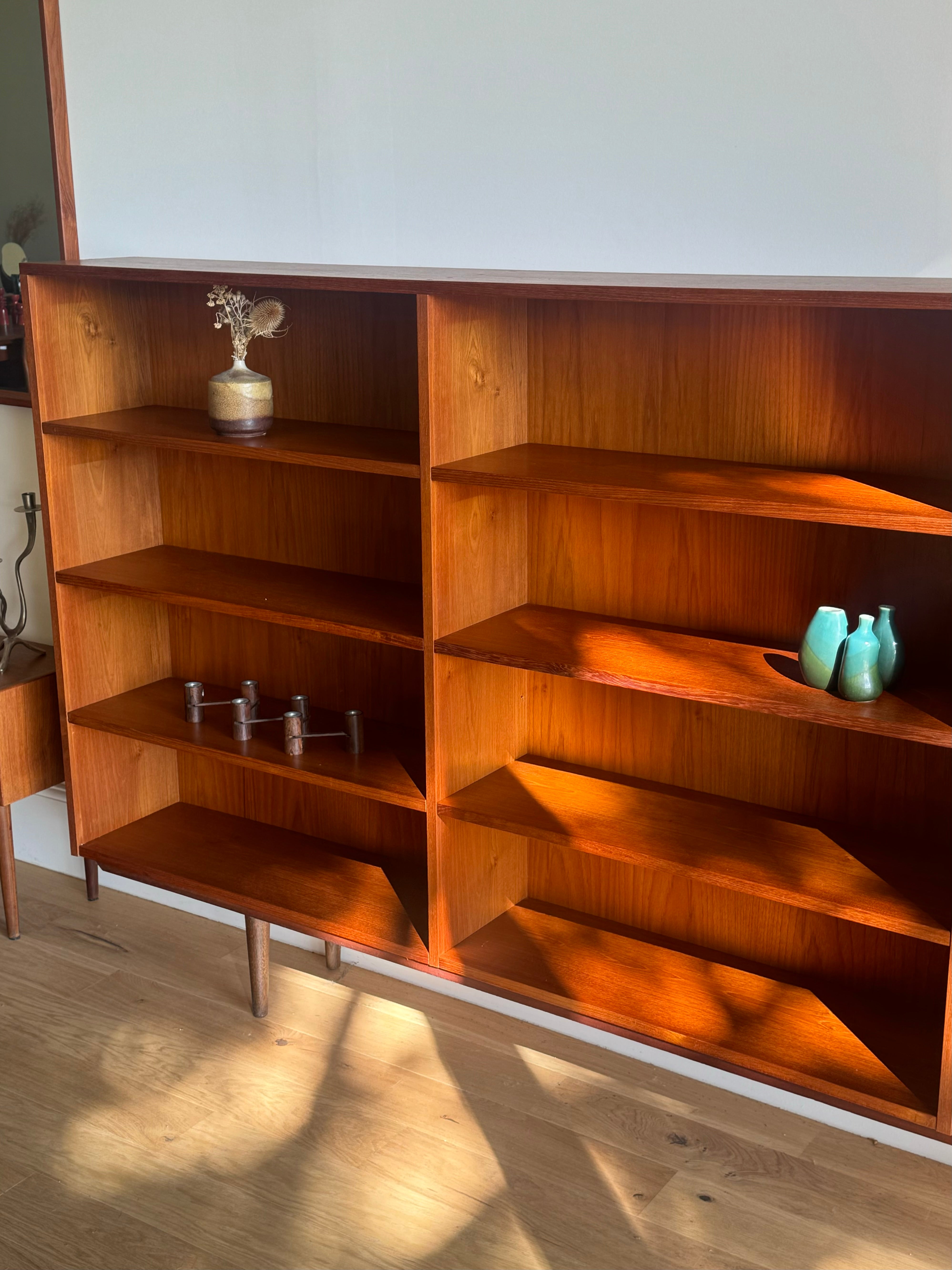 Bibliothèque scandinave vintage en teck « Marta »