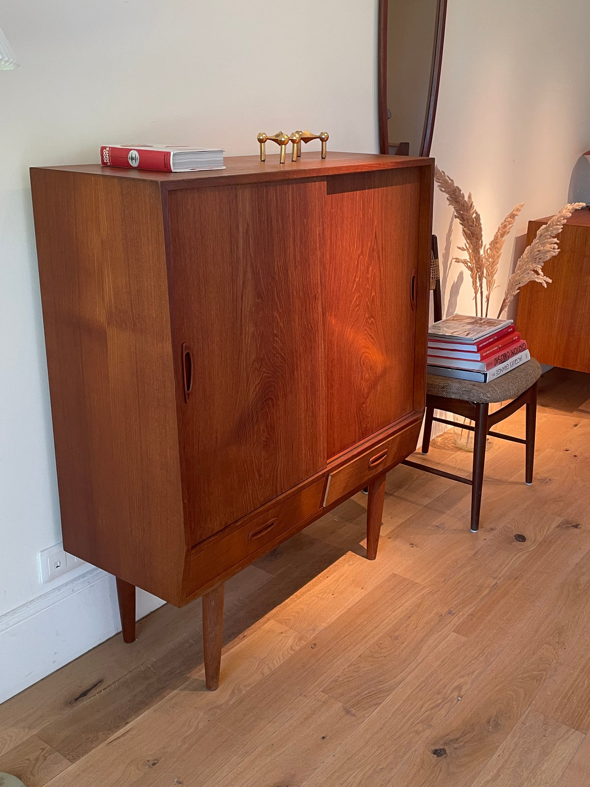 Buffet scandinave vintage en teck "Aksel"