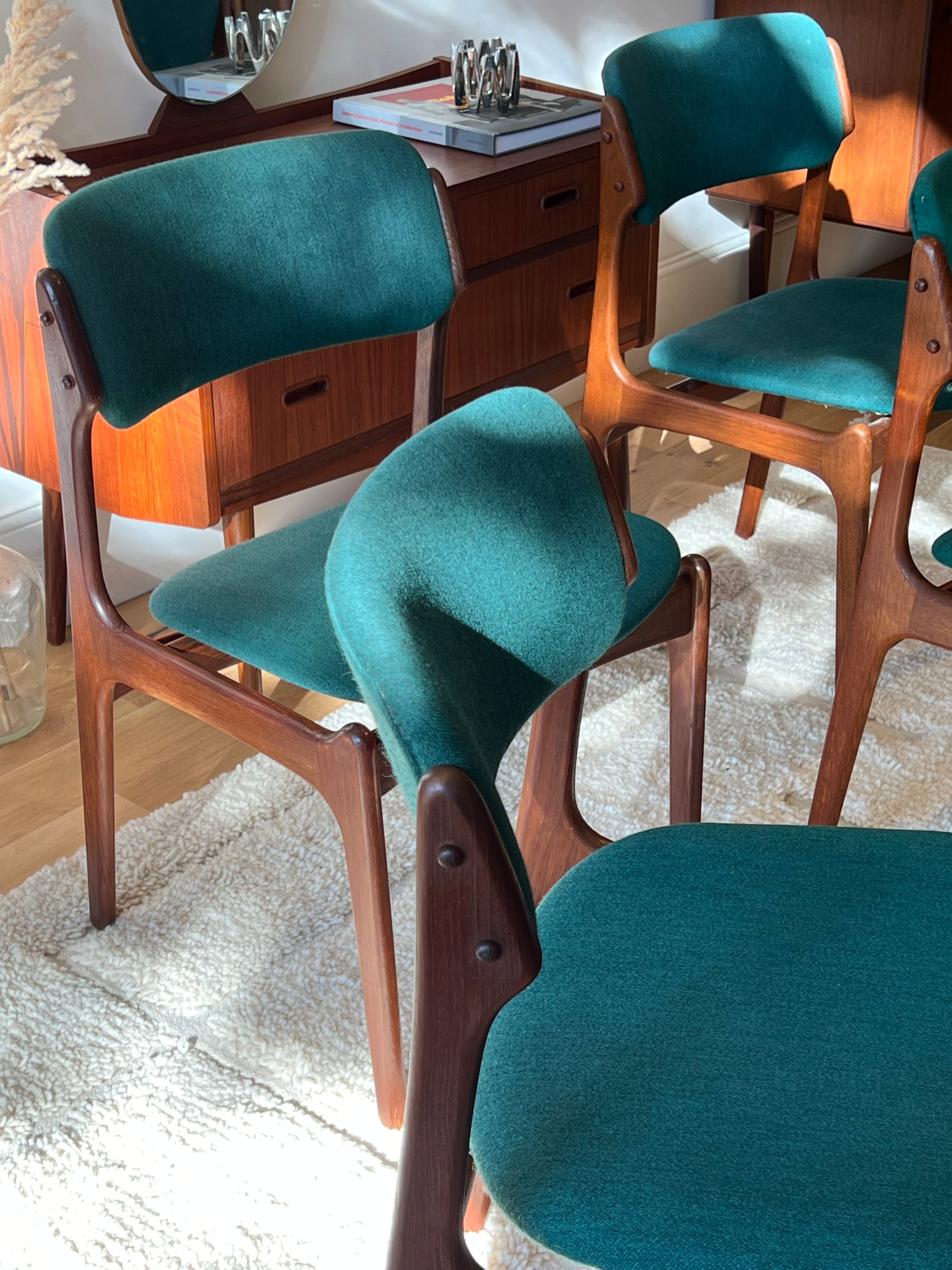 Pré-commande | Chaise scandinave vintage Erik Buch modèle 49 personnalisable