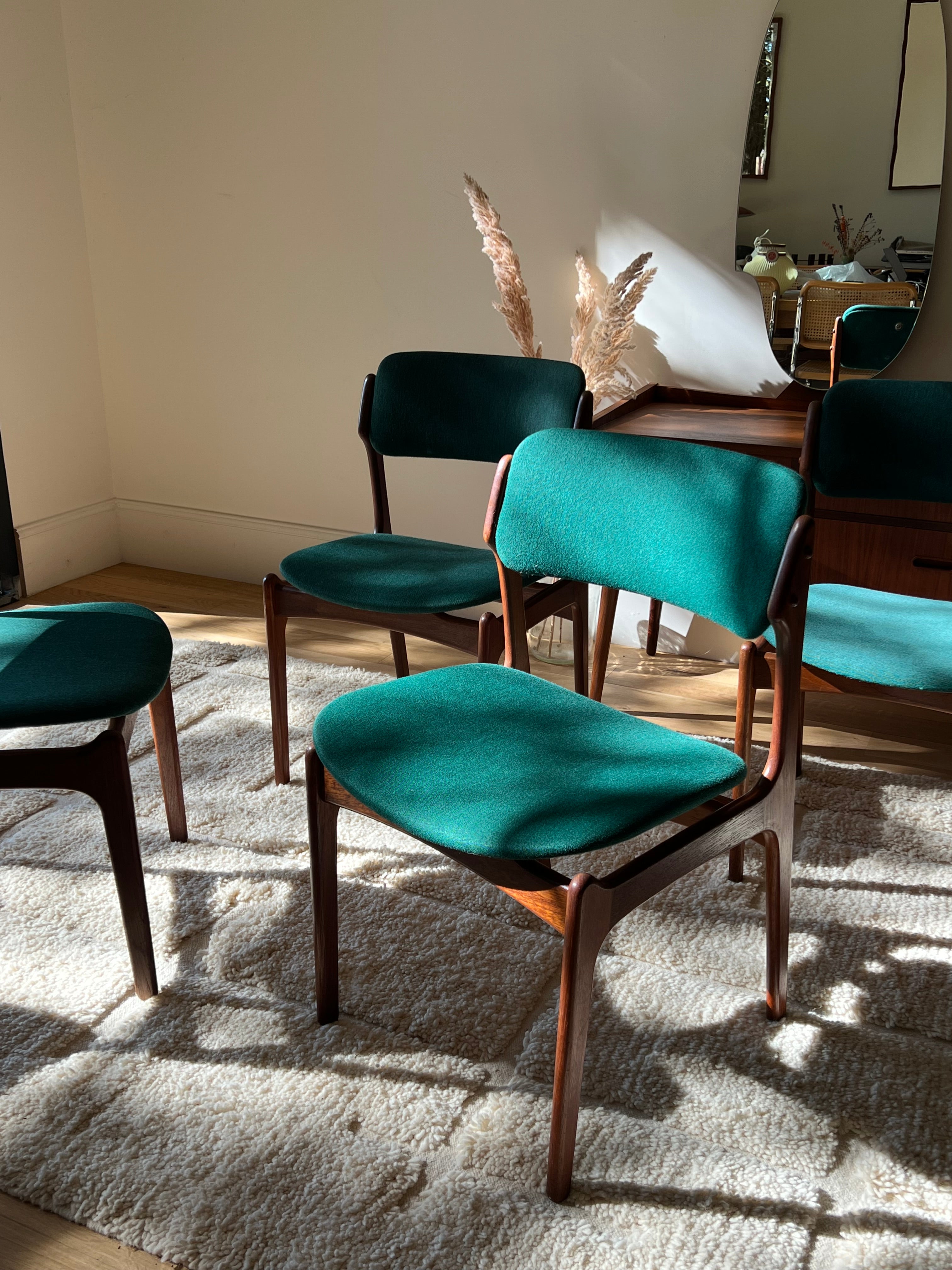 Pré-commande | Chaise scandinave vintage Erik Buch modèle 49 personnalisable