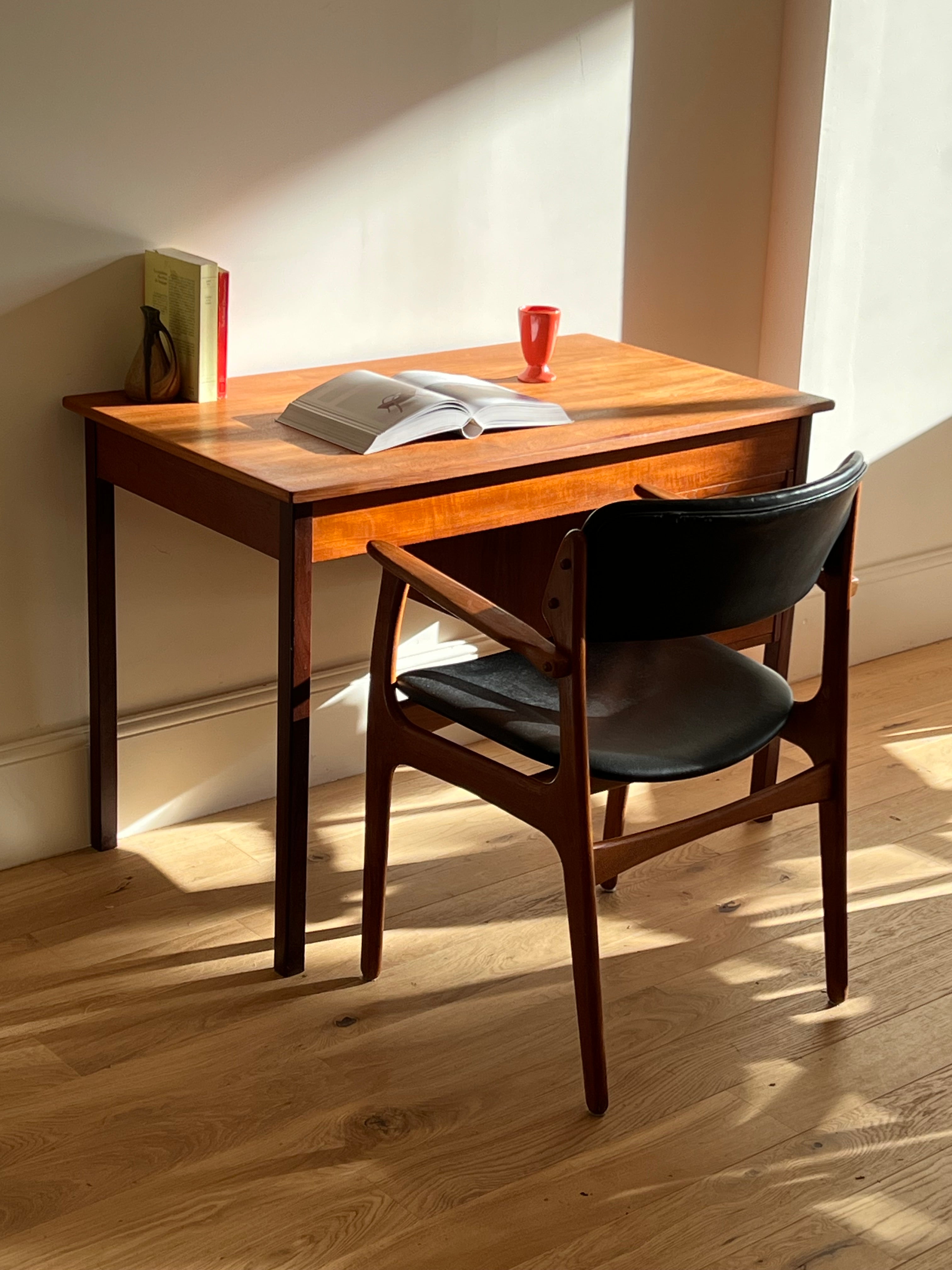 Bureau scandinave vintage en teck « Lars »