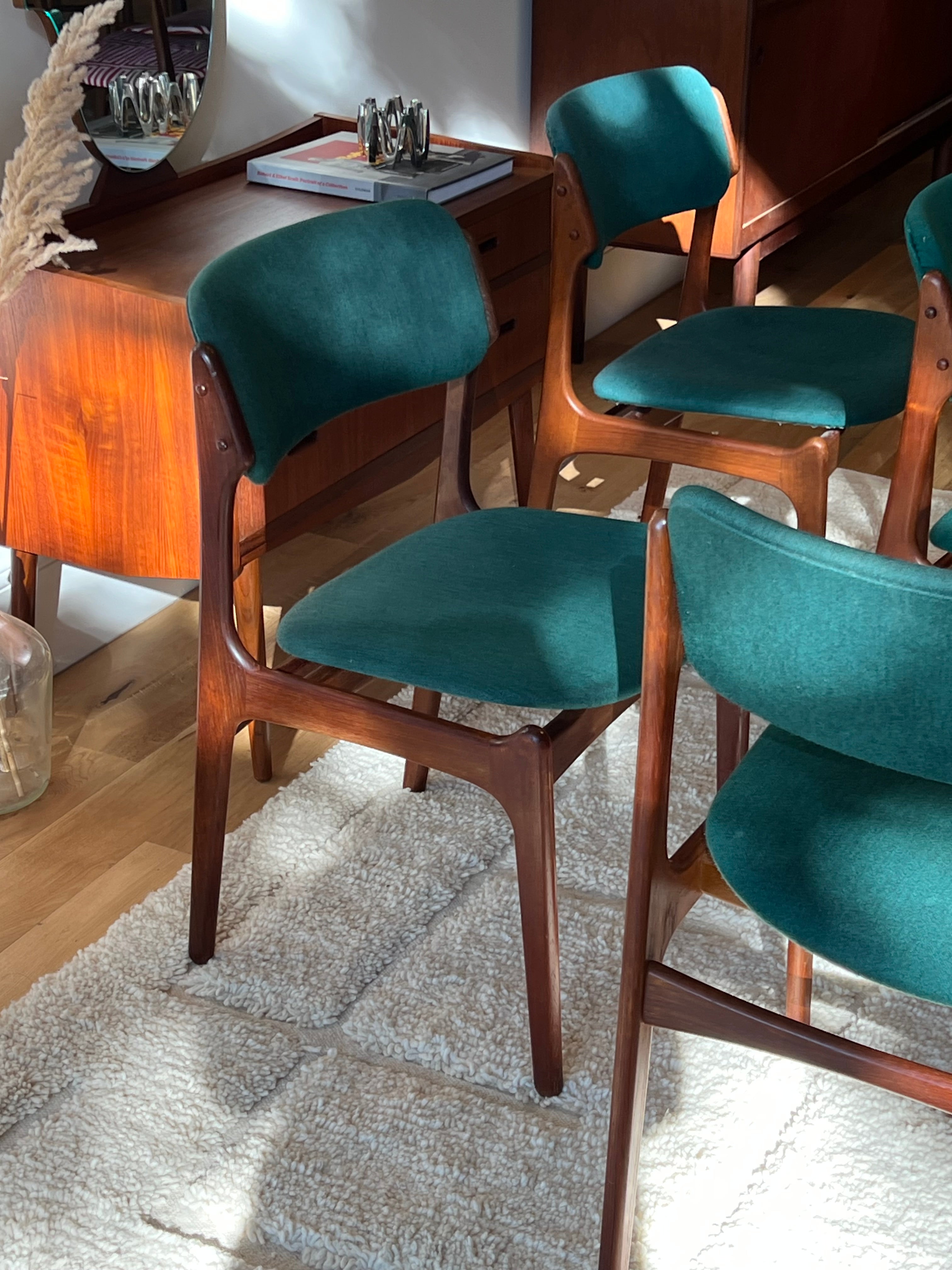 Pré-commande | Chaise scandinave vintage Erik Buch modèle 49 personnalisable