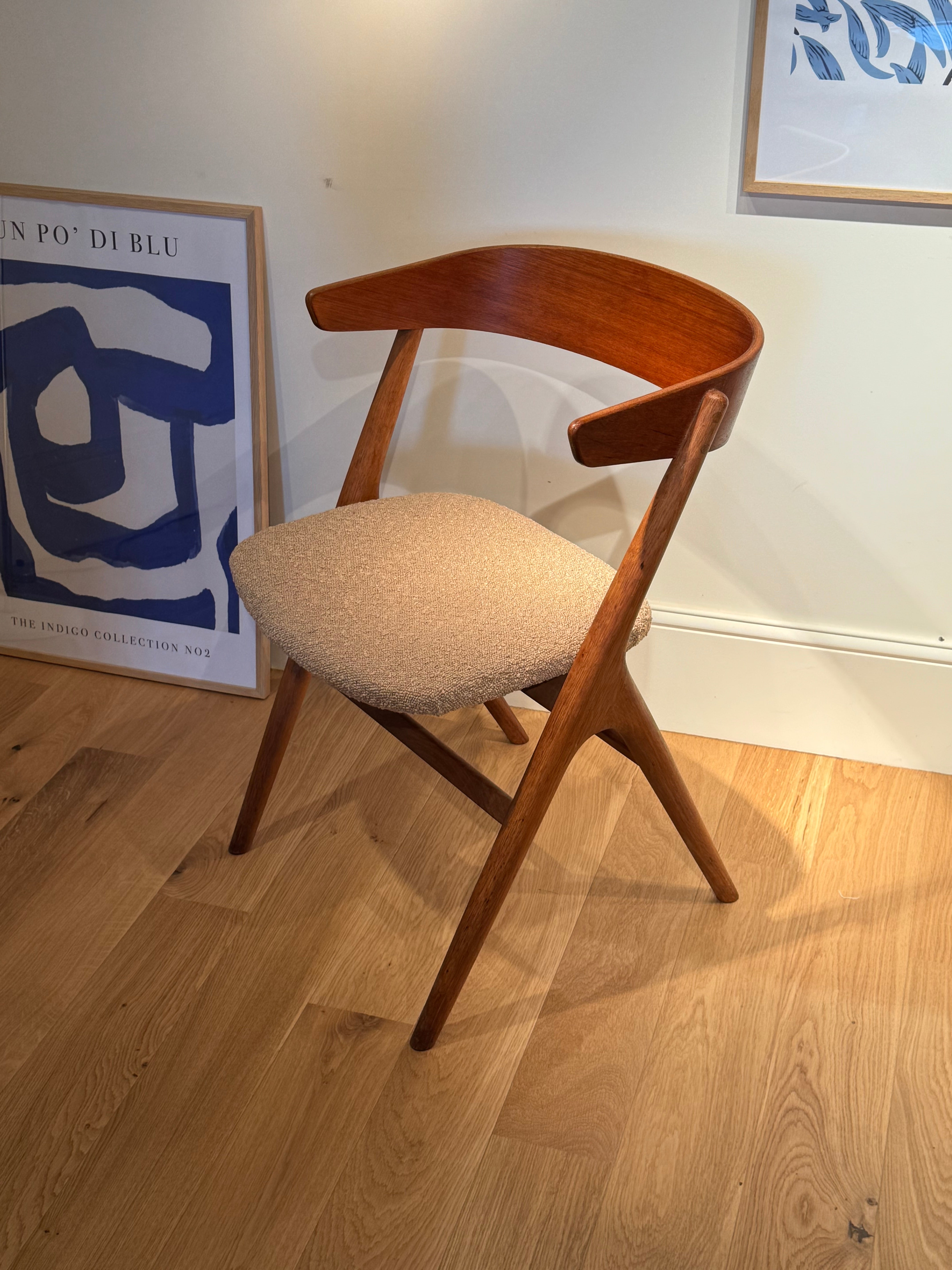 Chaise scandinave vintage Sibast modèle numéro 9