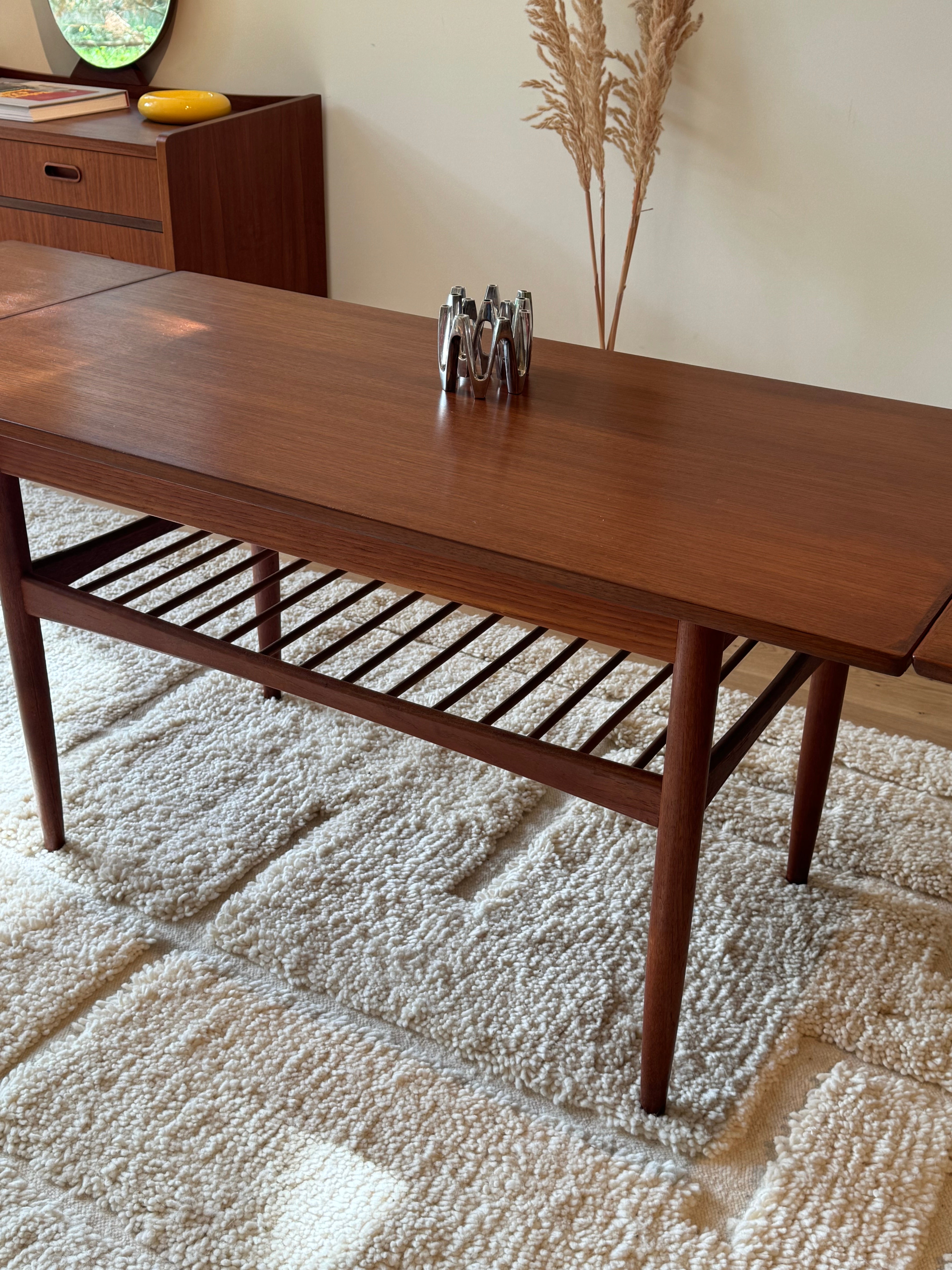 Table basse scandinave vintage extensible "Aya"