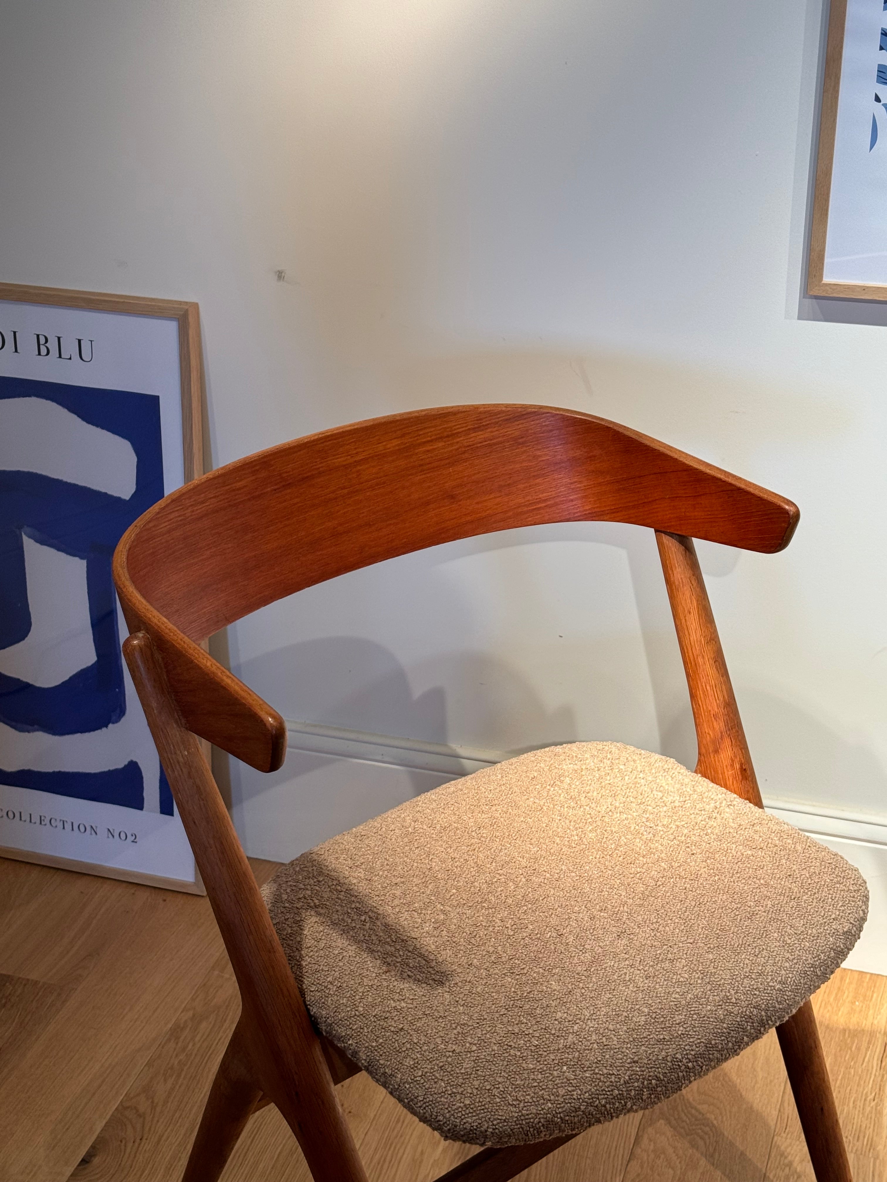 Chaise scandinave vintage Sibast modèle numéro 9