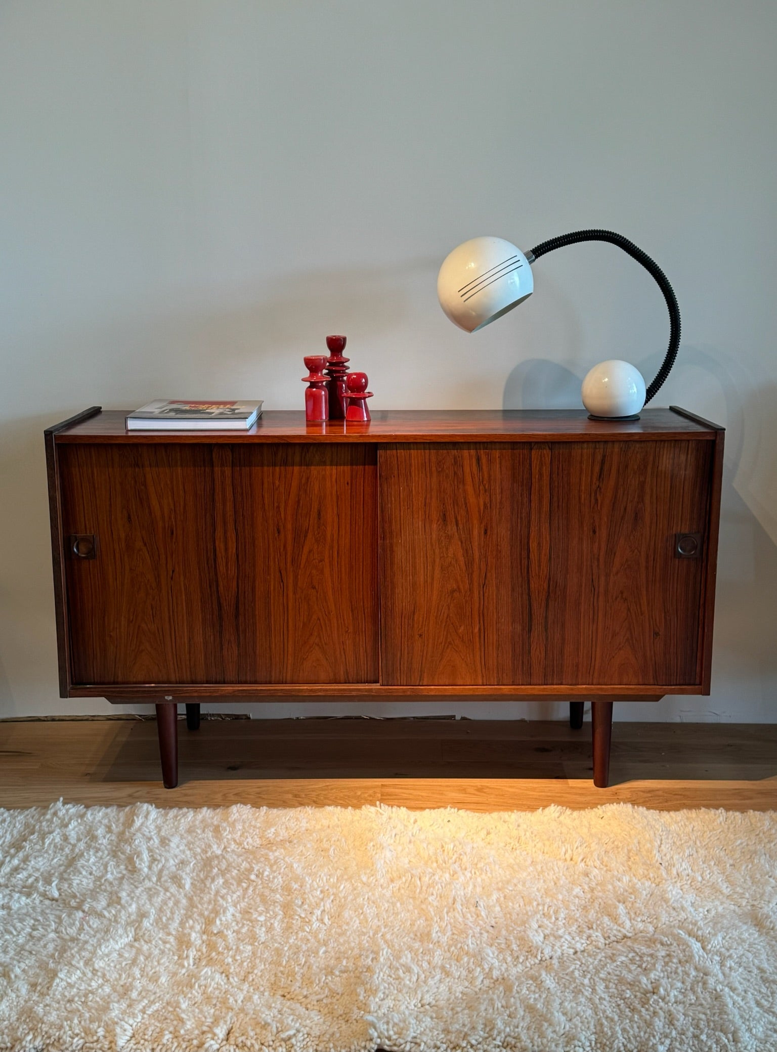 Enfilade scandinave vintage en palissandre « Elin » – Années 60