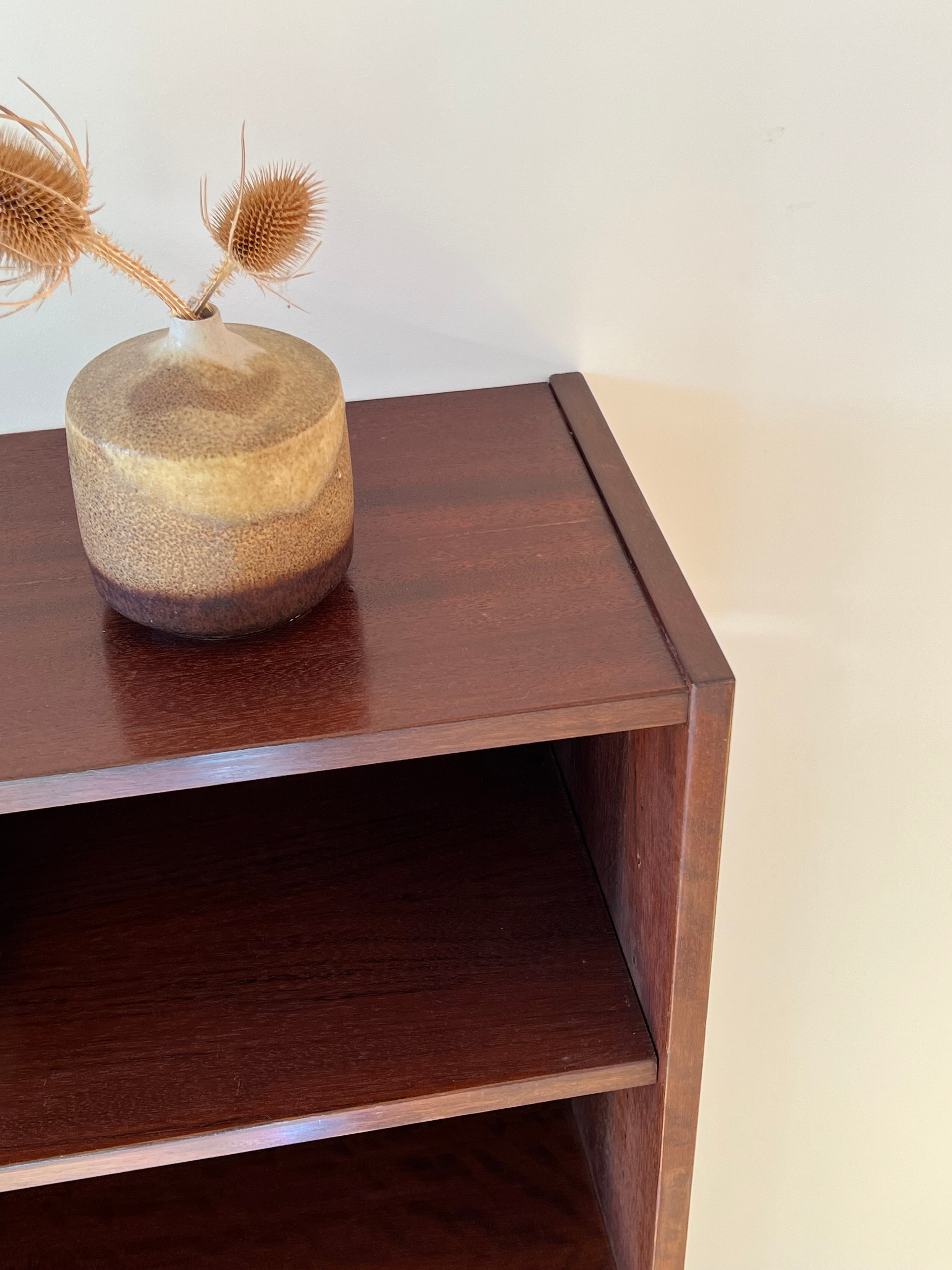 Bibliothèque scandinave vintage en palissandre "Clara"