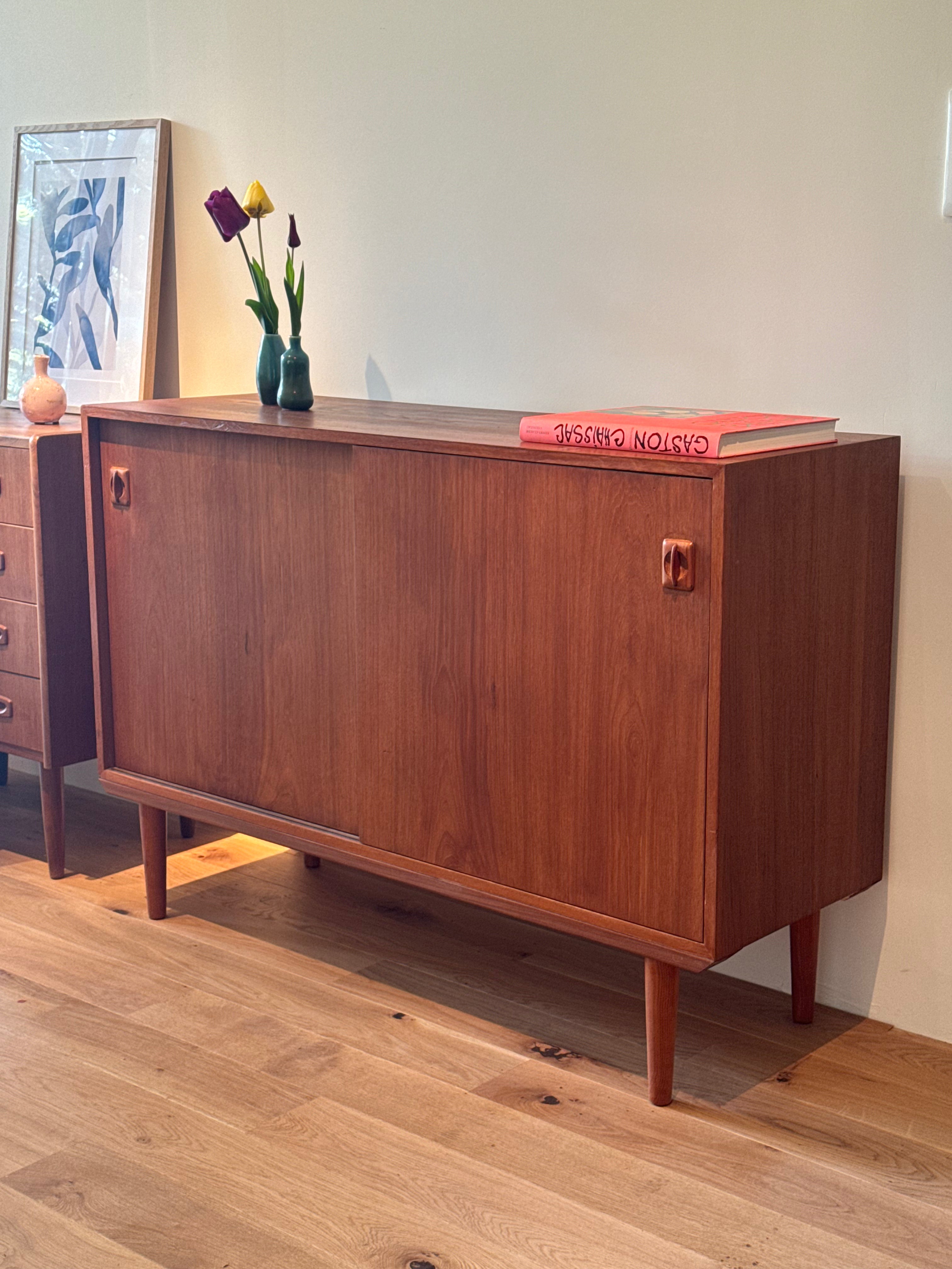 Enfilade scandinave vintage en teck "Bertil"